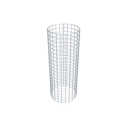 Coluna de gabião diâmetro 37 cm MW 5 x 5 cm redondo