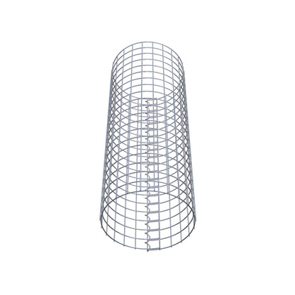 Coluna de gabião diâmetro 37 cm MW 5 x 5 cm redondo