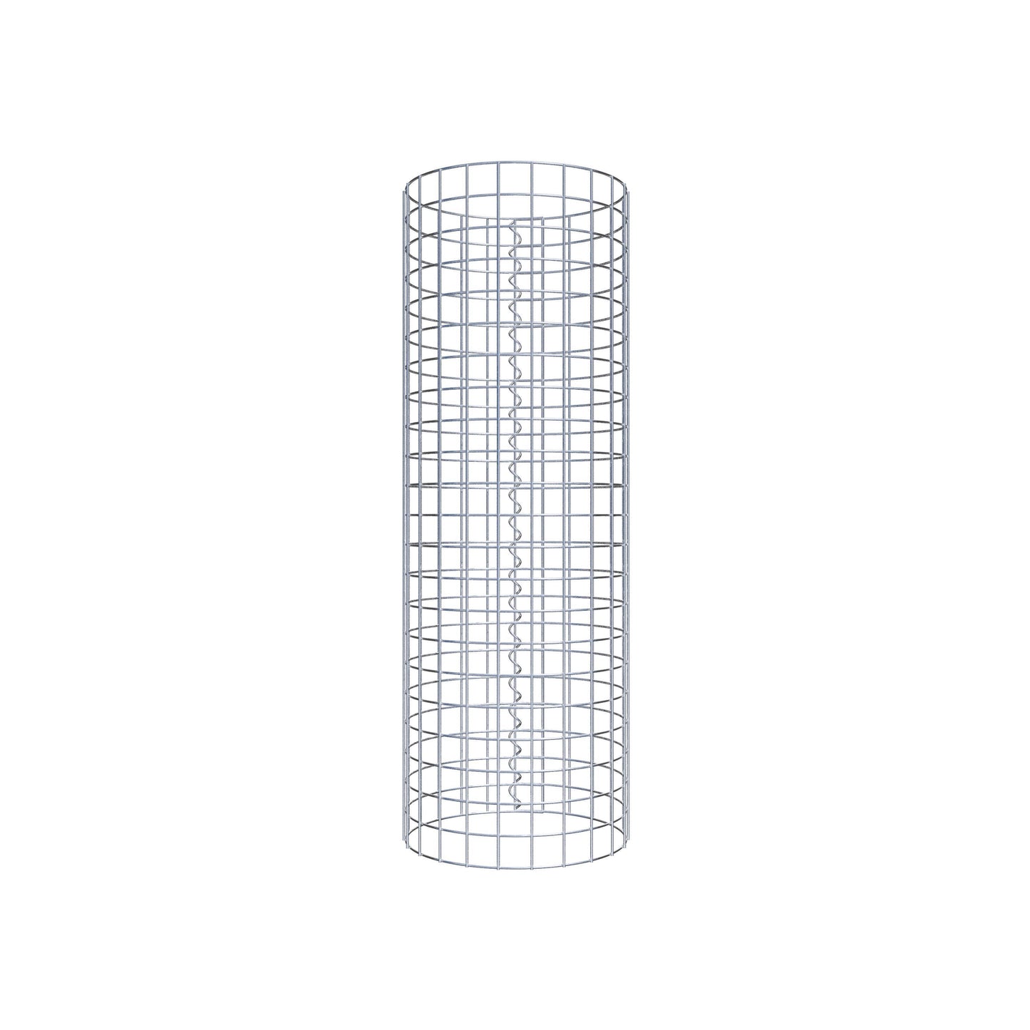 Coluna de gabião diâmetro 37 cm MW 5 x 5 cm redondo