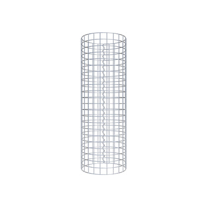Coluna de gabião diâmetro 37 cm MW 5 x 5 cm redondo