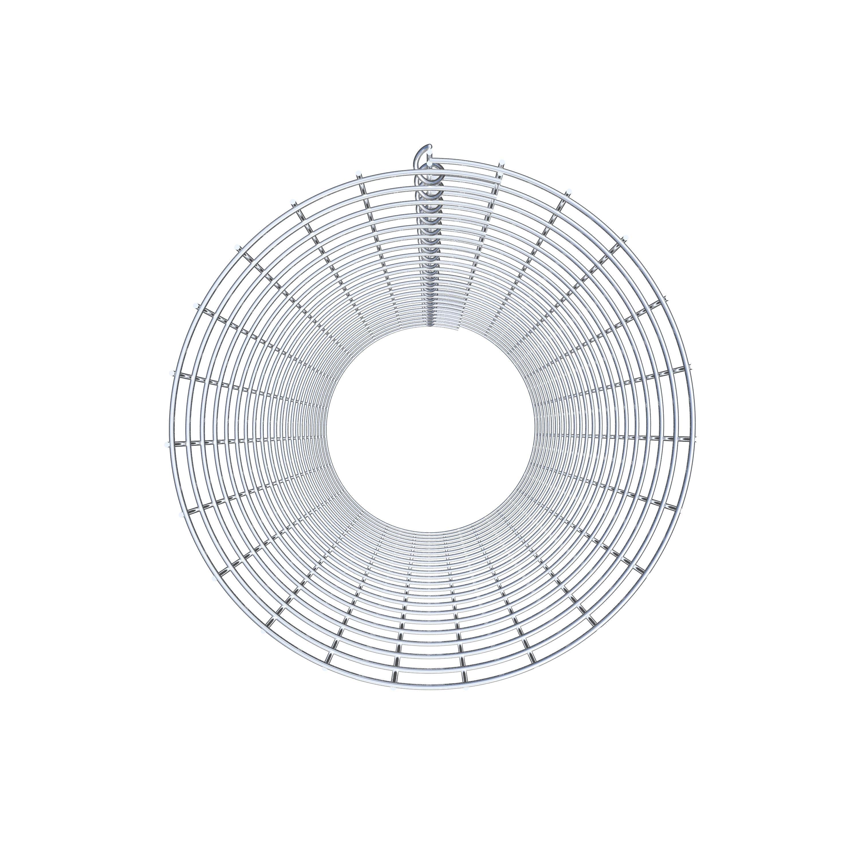 Schanskorf kolom diameter 37 cm MW 5 x 5 cm rond