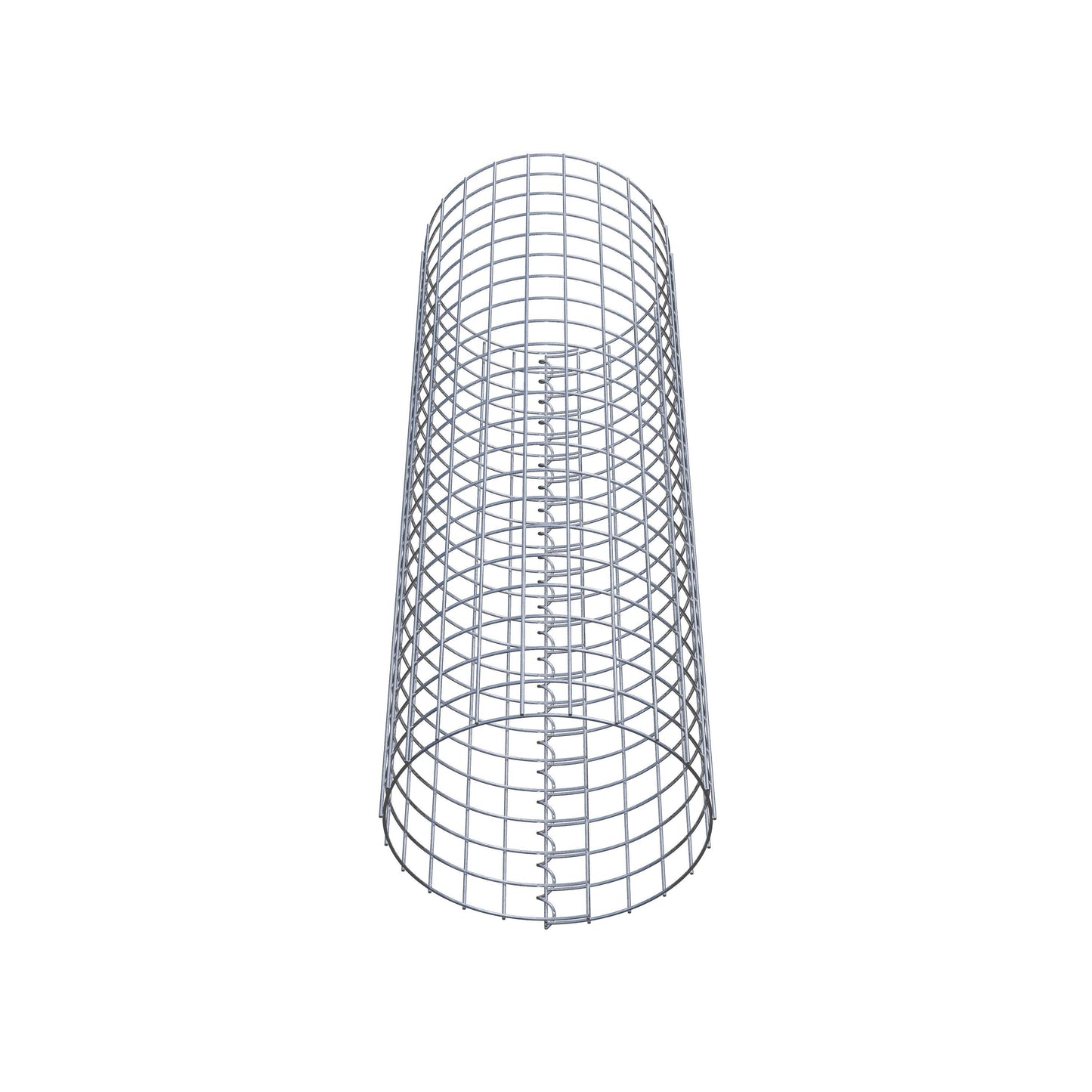 Coluna de gabião diâmetro 37 cm MW 5 x 5 cm redondo