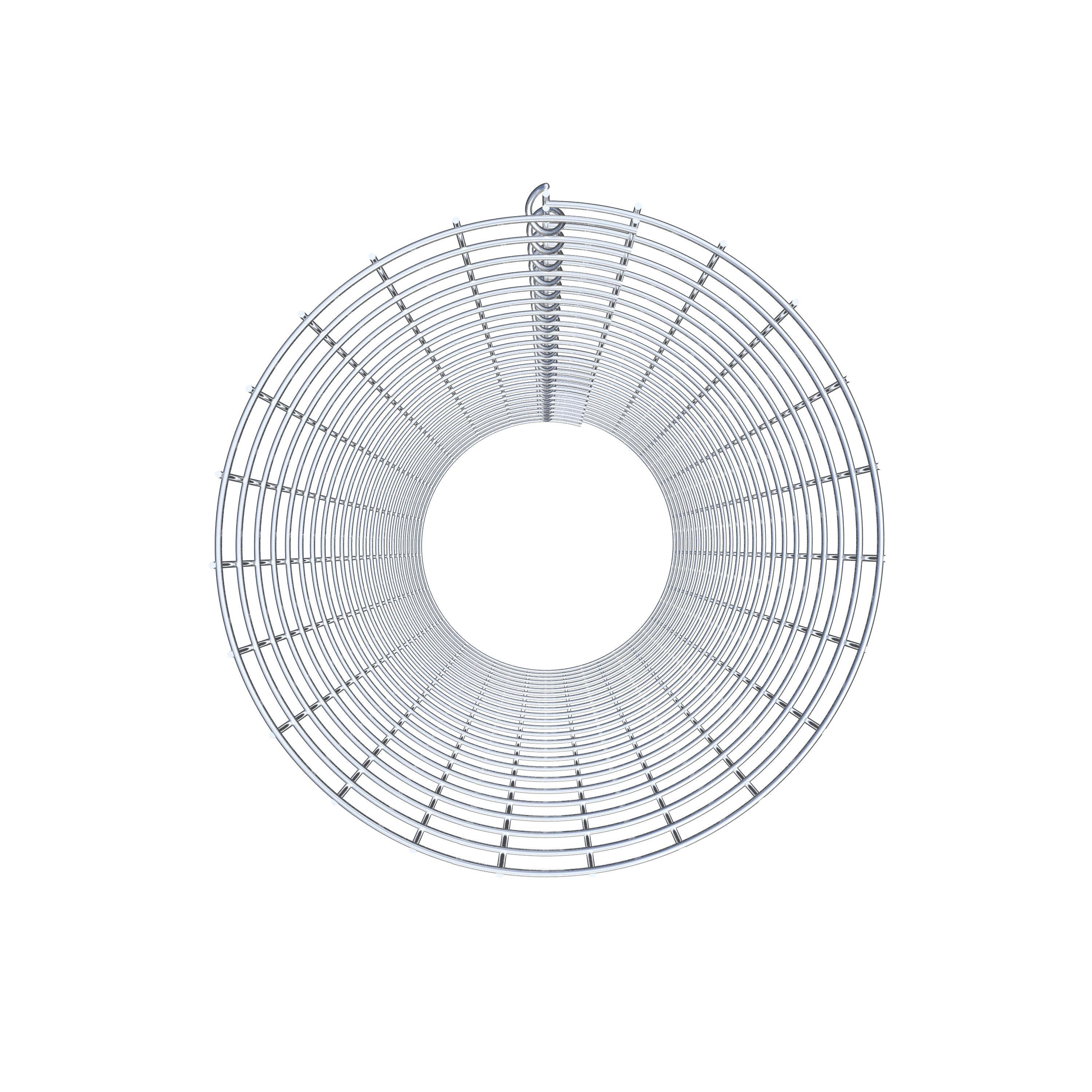 Schanskorf kolom diameter 37 cm MW 5 x 5 cm rond