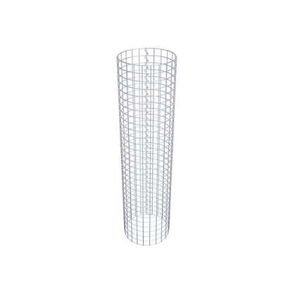 Coluna de gabião diâmetro 37 cm MW 5 x 5 cm redondo