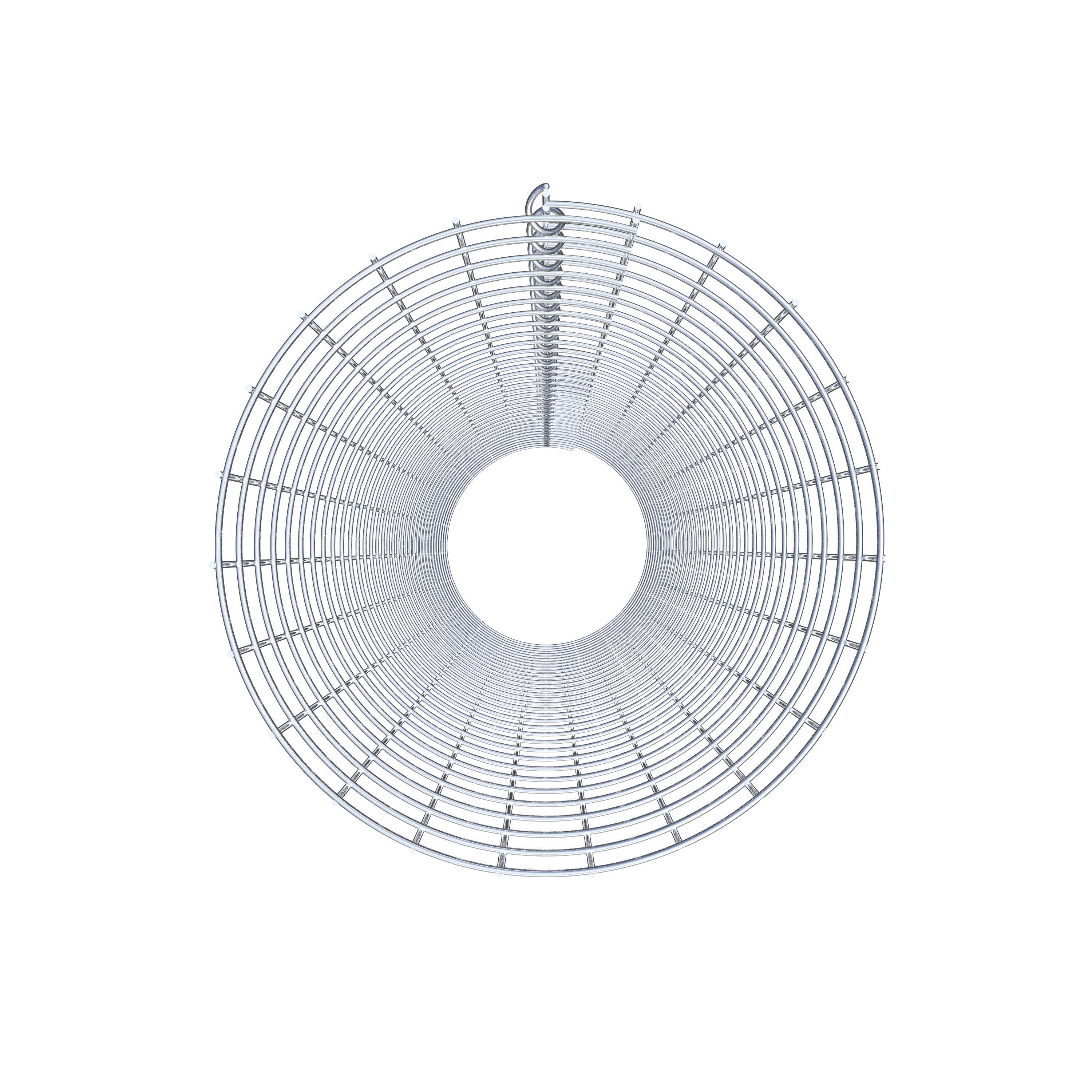 Schanskorf kolom diameter 37 cm MW 5 x 5 cm rond