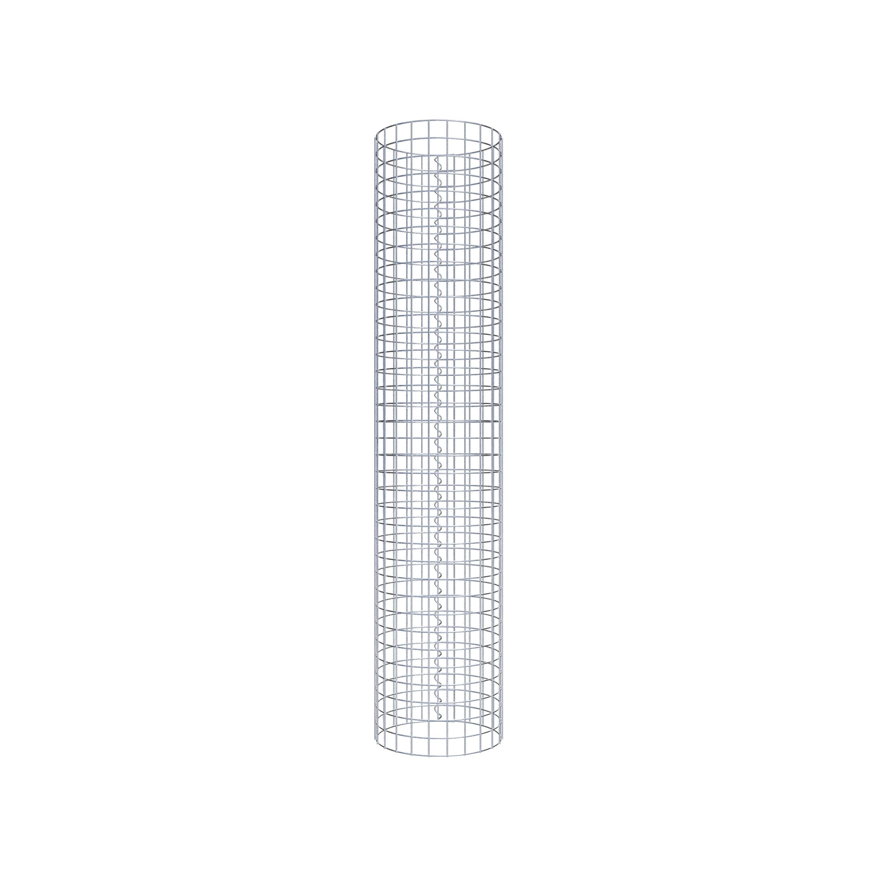 Schanskorf kolom diameter 37 cm MW 5 x 5 cm rond