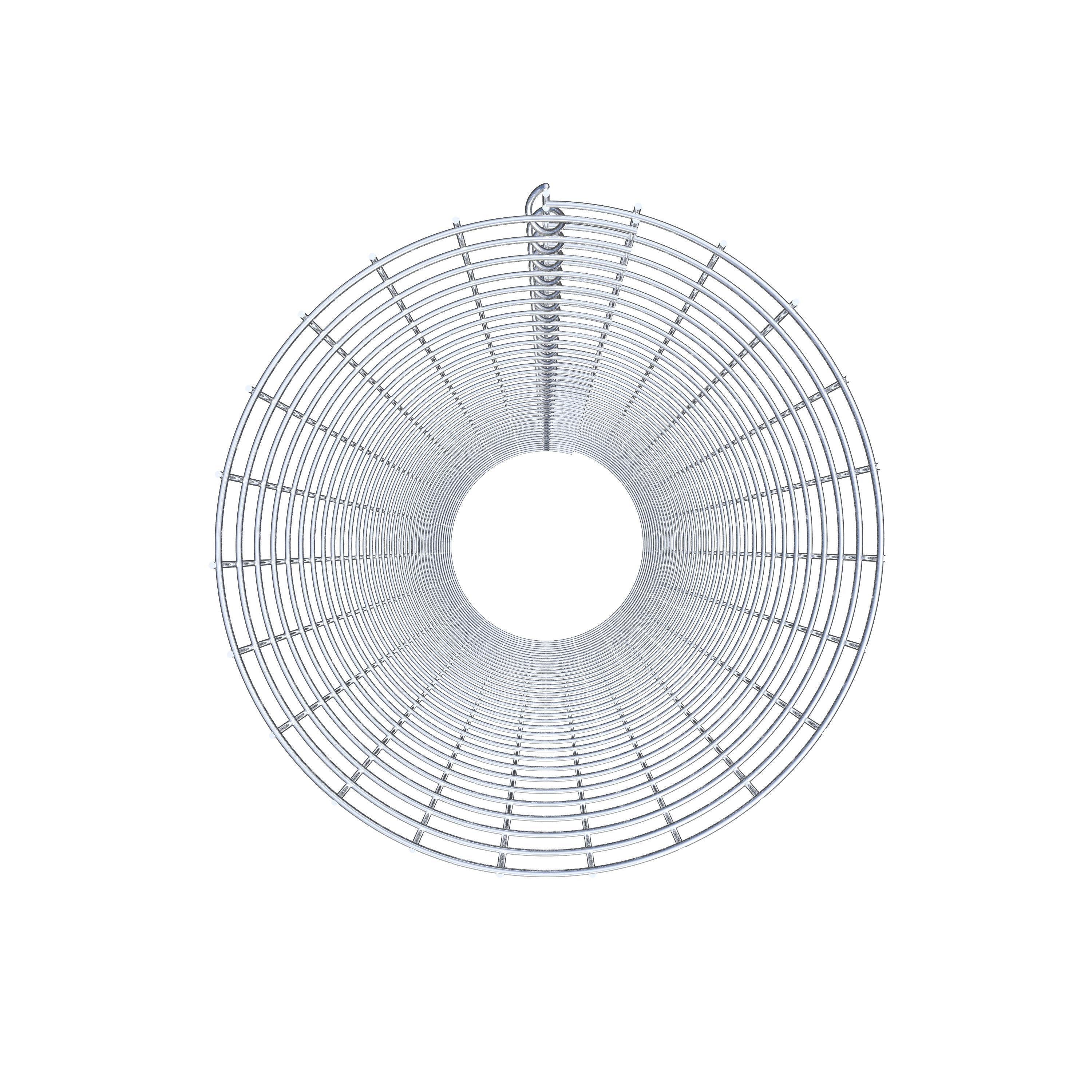 Schanskorf kolom diameter 37 cm MW 5 x 5 cm rond