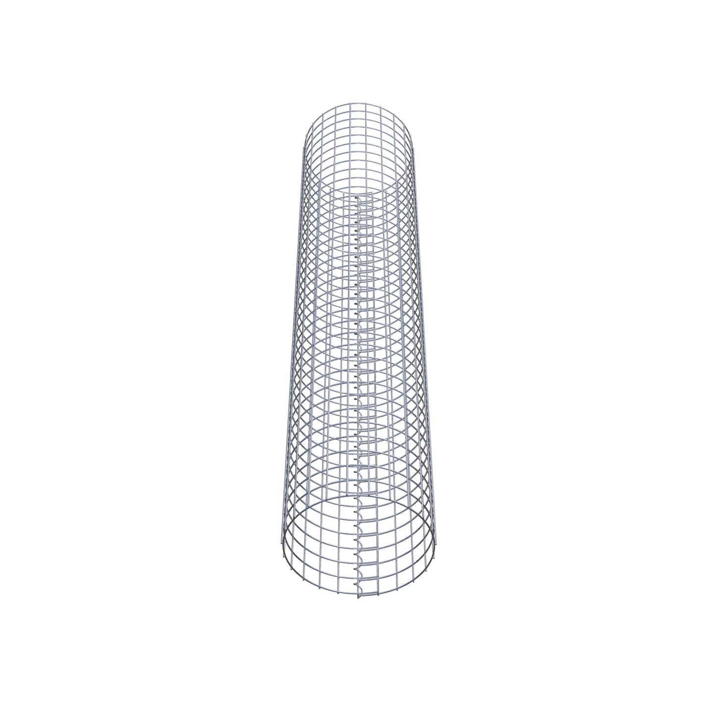 Coluna de gabião diâmetro 37 cm MW 5 x 5 cm redondo