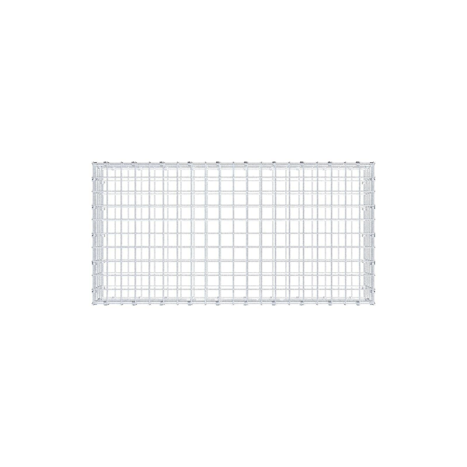 Gabbione 100 cm x 20 cm x 50 cm (L x H x P), maglia 5 x 5 cm, anello a spirale
