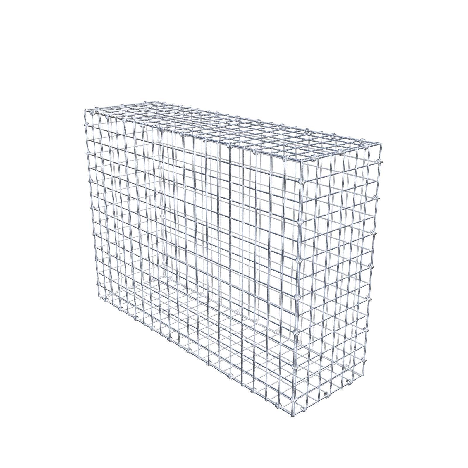 Schanskorf 100 cm x 70 cm x 30 cm (L x H x D), maaswijdte 5 x 5 cm, spiraalring