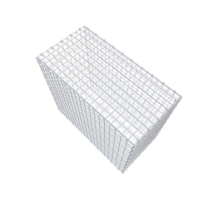 Gabião 100 cm x 90 cm x 50 cm (C x A x P), malhagem 5 x 5 cm, anel espiral