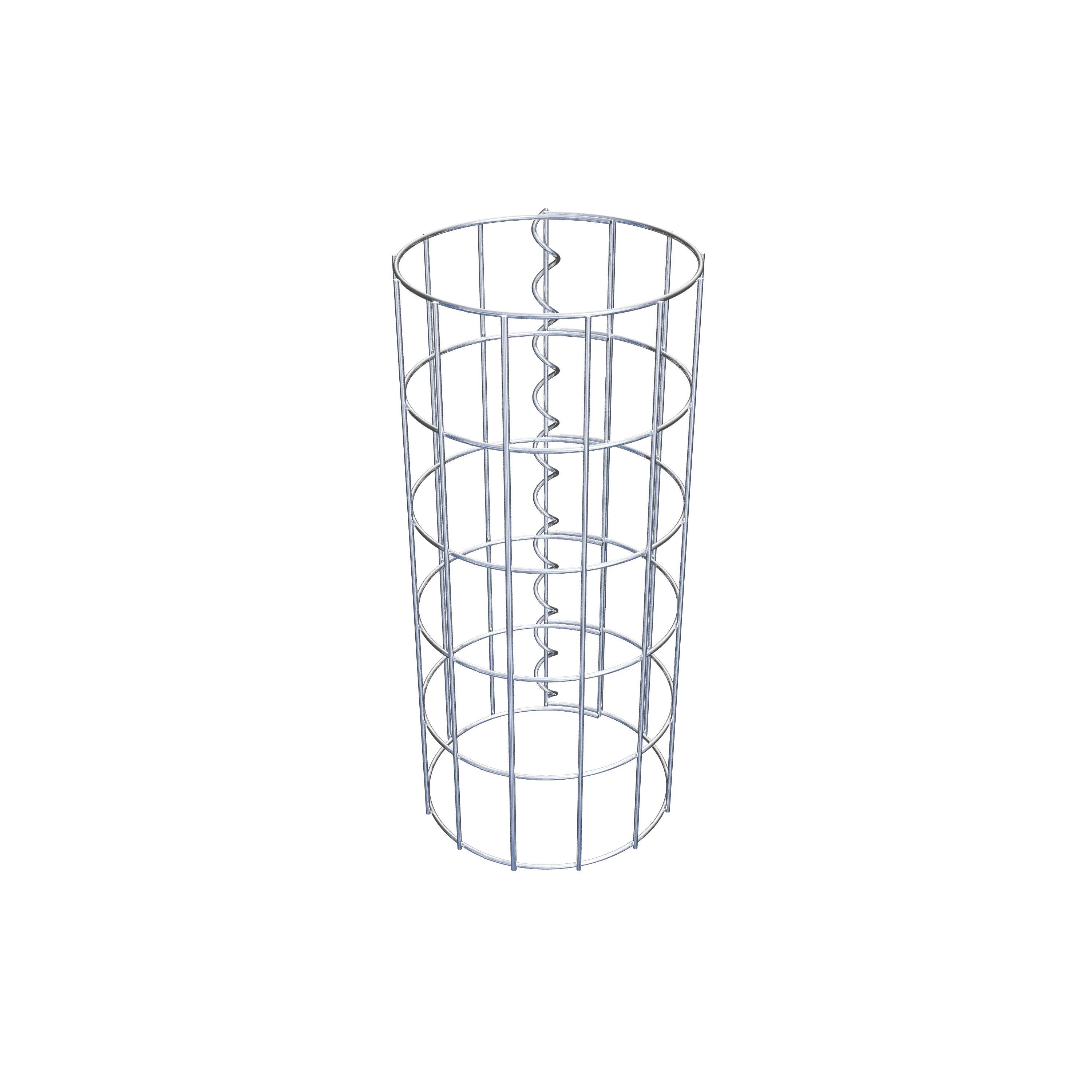 Gabionpelare diameter 22 cm, MW 5 x 10 cm rund