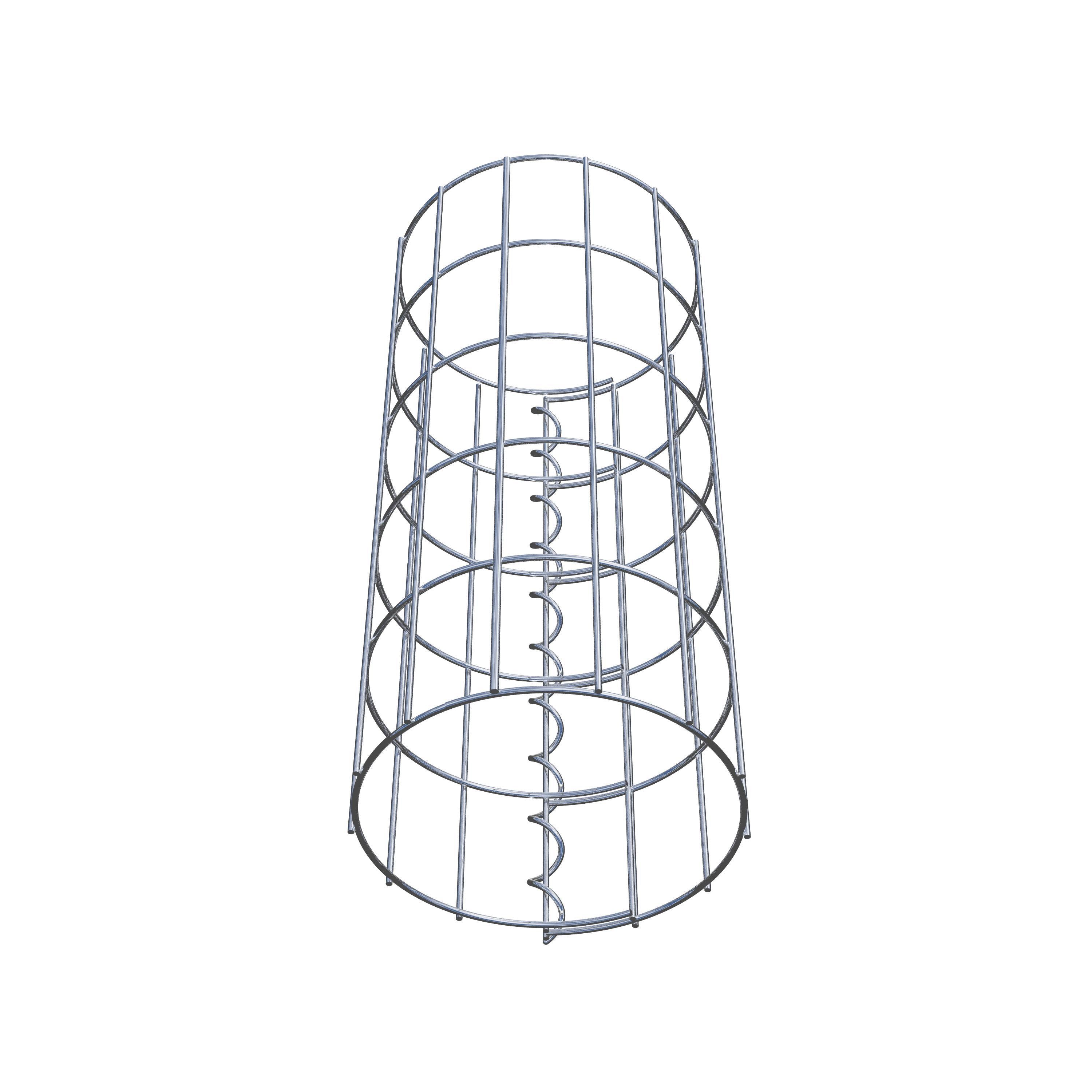 Colonne de gabion diamètre 22 cm, MW 5 x 10 cm rond