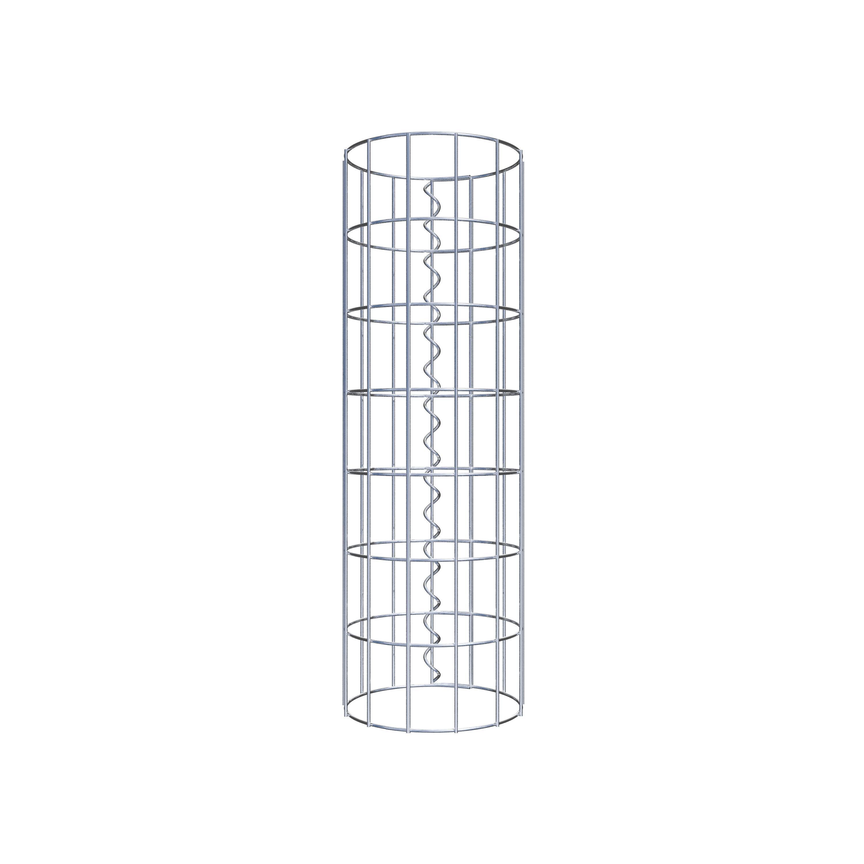 Colonne de gabion diamètre 22 cm, MW 5 x 10 cm rond