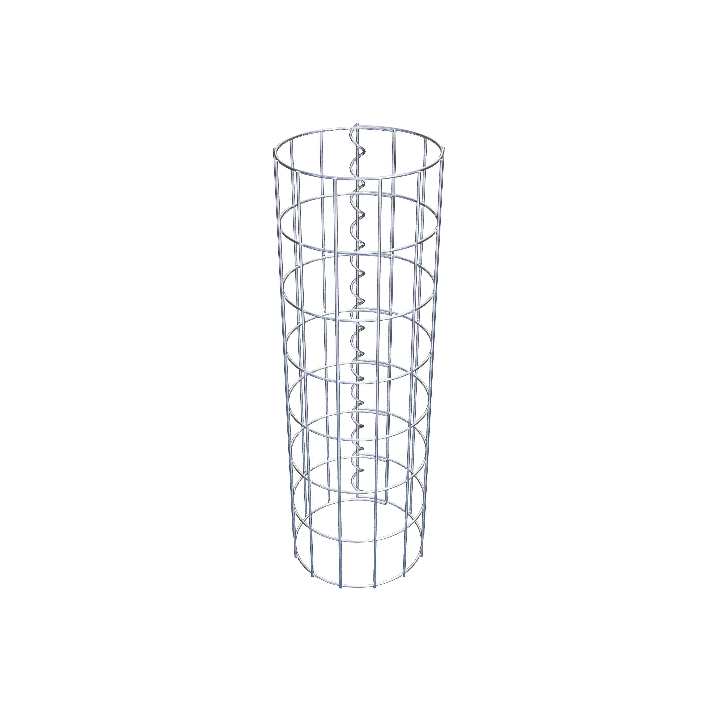 Gabionpelare diameter 22 cm, MW 5 x 10 cm rund