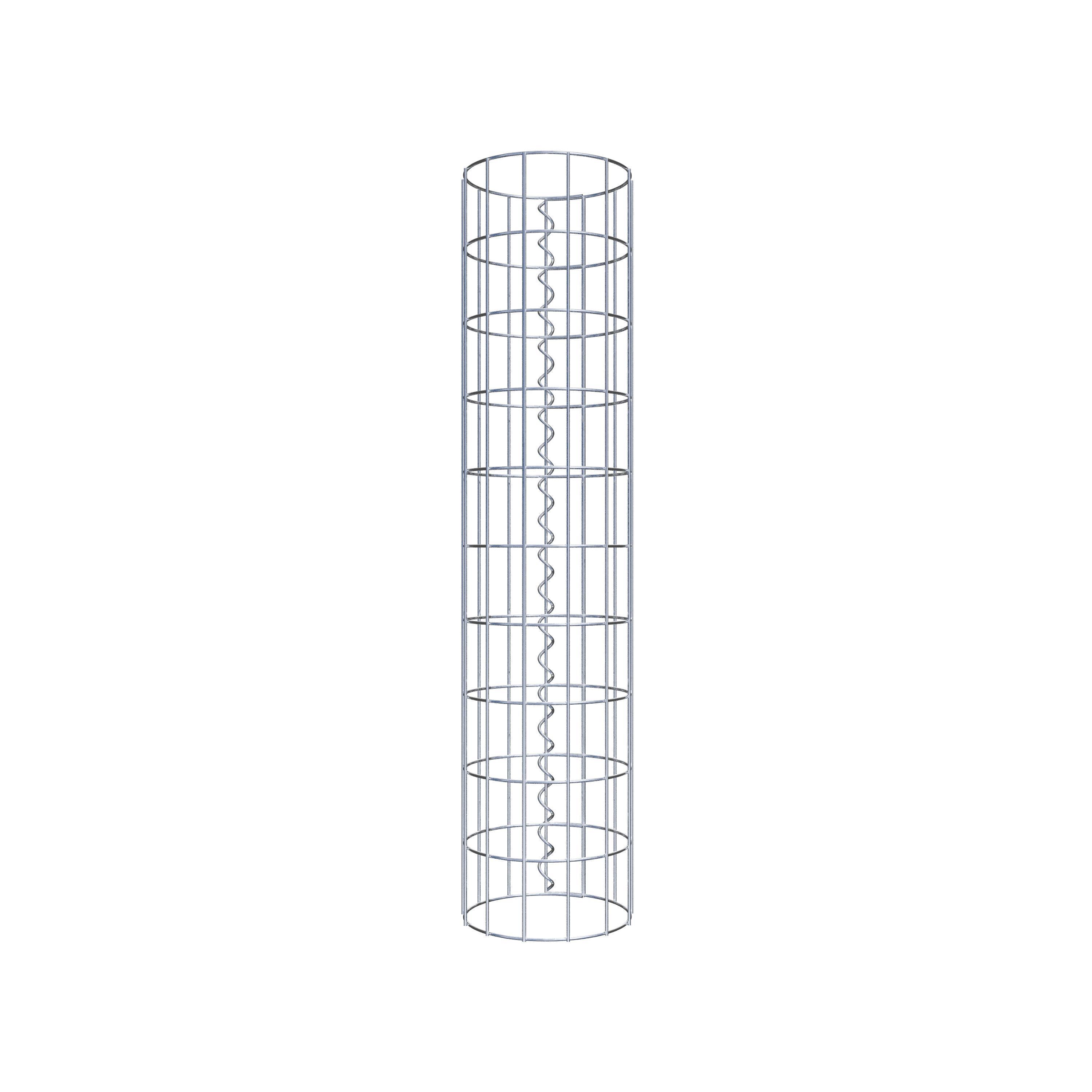 Schanskorf kolom diameter 22 cm, MW 5 x 10 cm rond