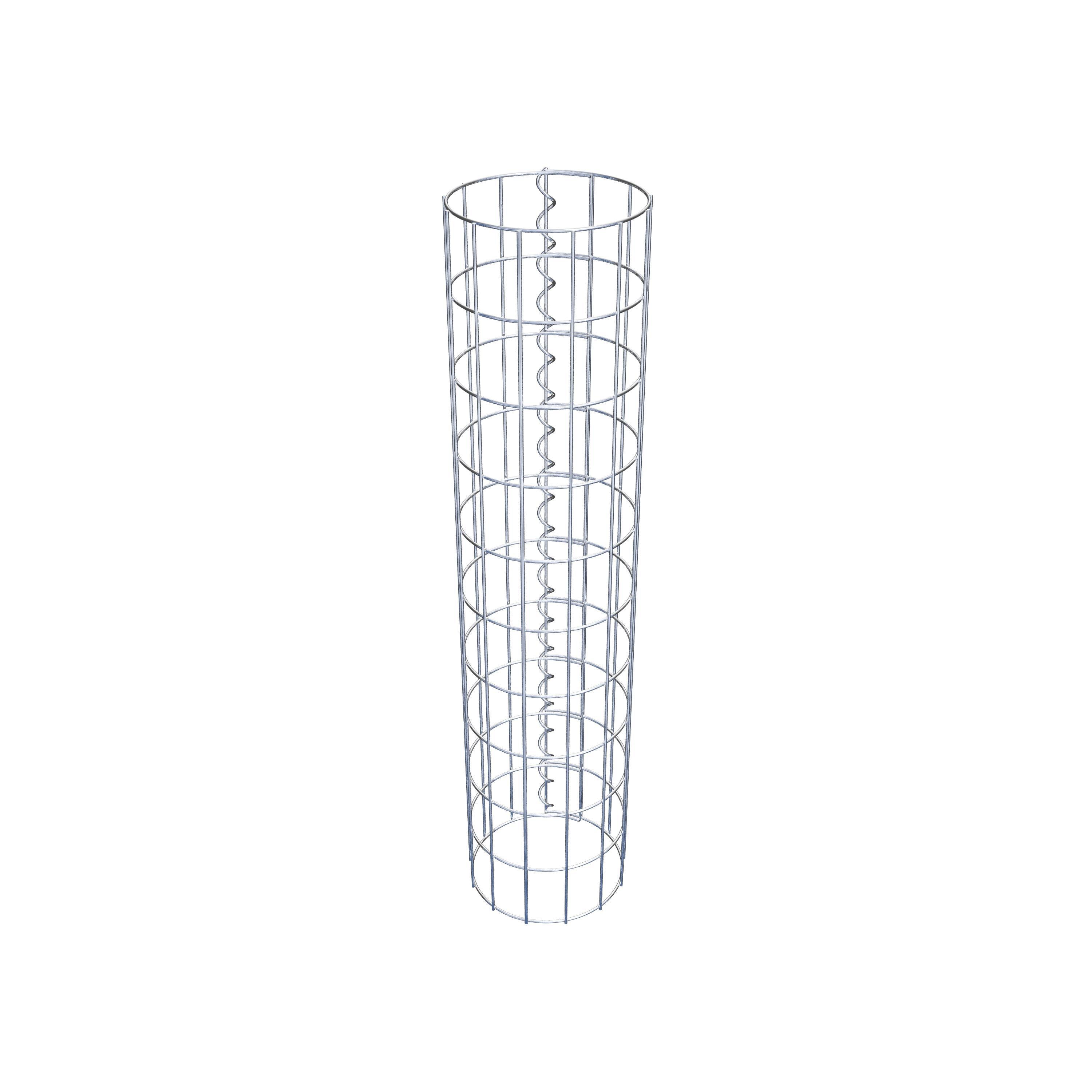 Schanskorf kolom diameter 22 cm, MW 5 x 10 cm rond