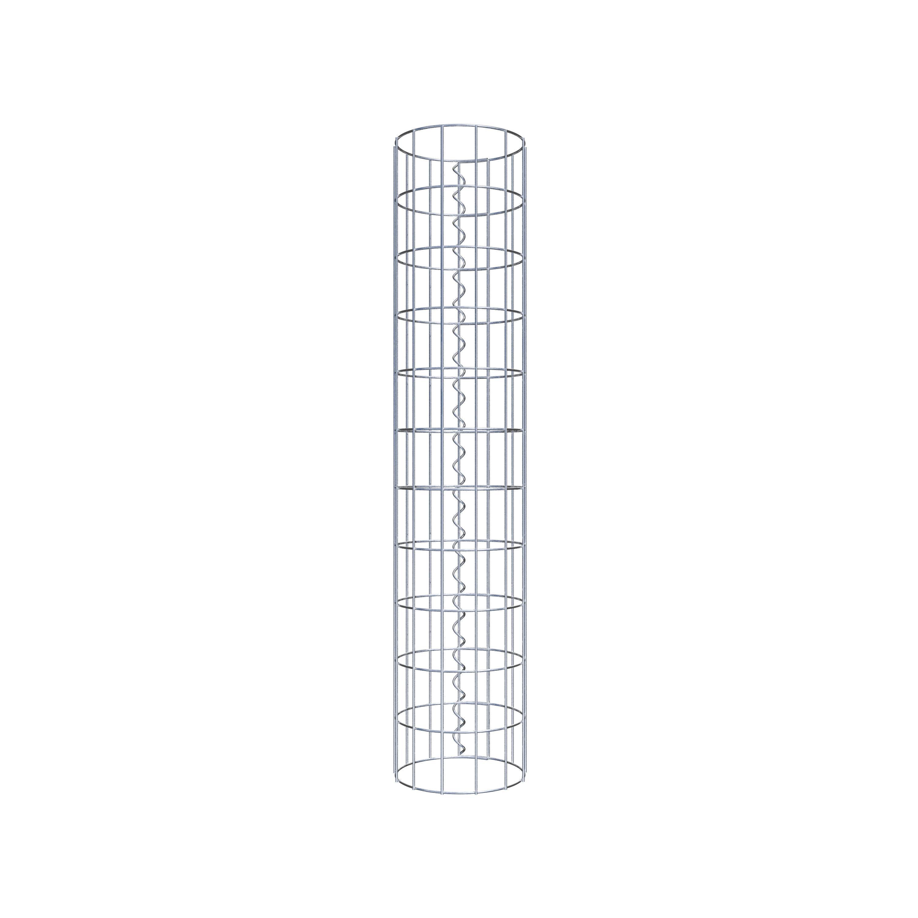 Schanskorf kolom diameter 22 cm, MW 5 x 10 cm rond