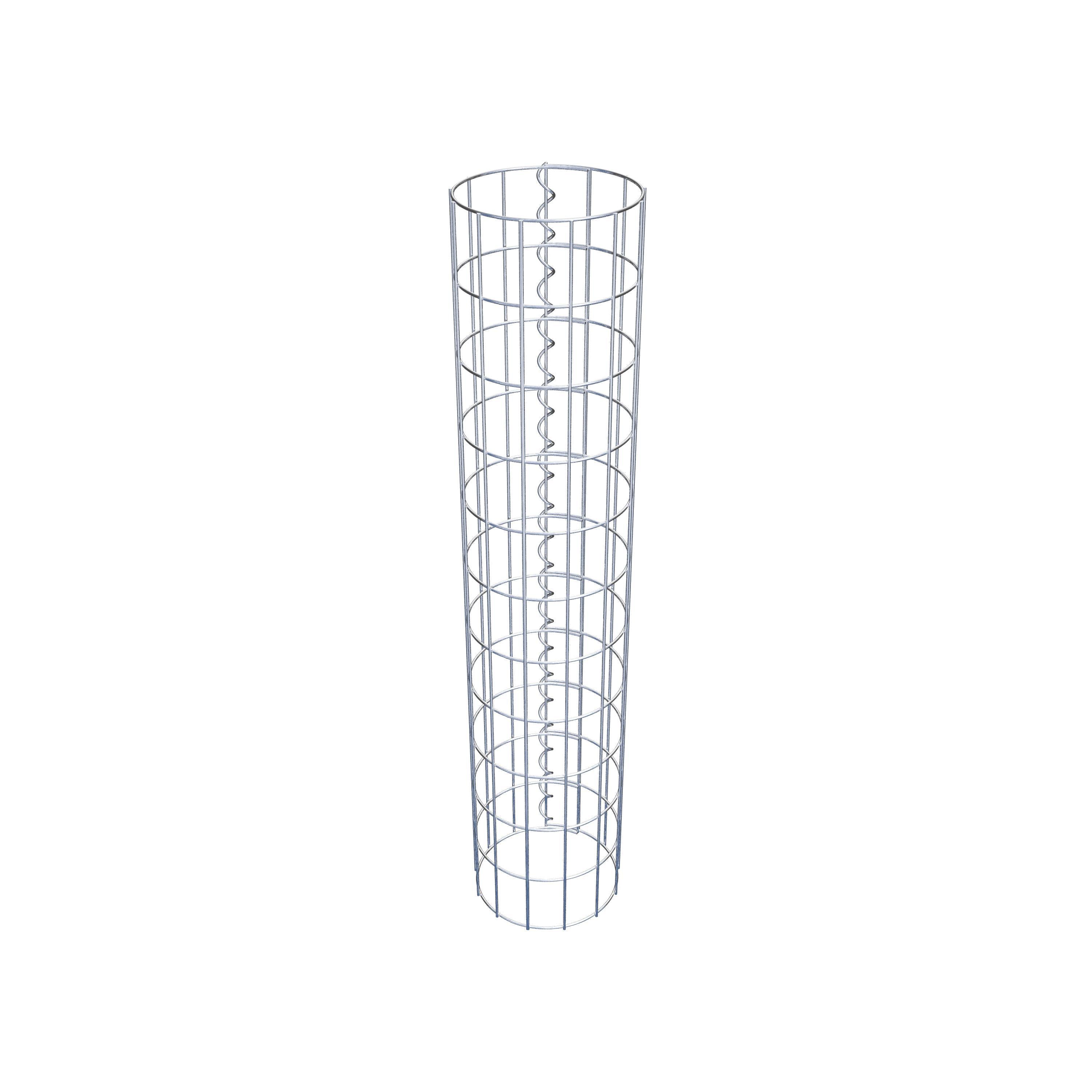 Schanskorf kolom diameter 22 cm, MW 5 x 10 cm rond