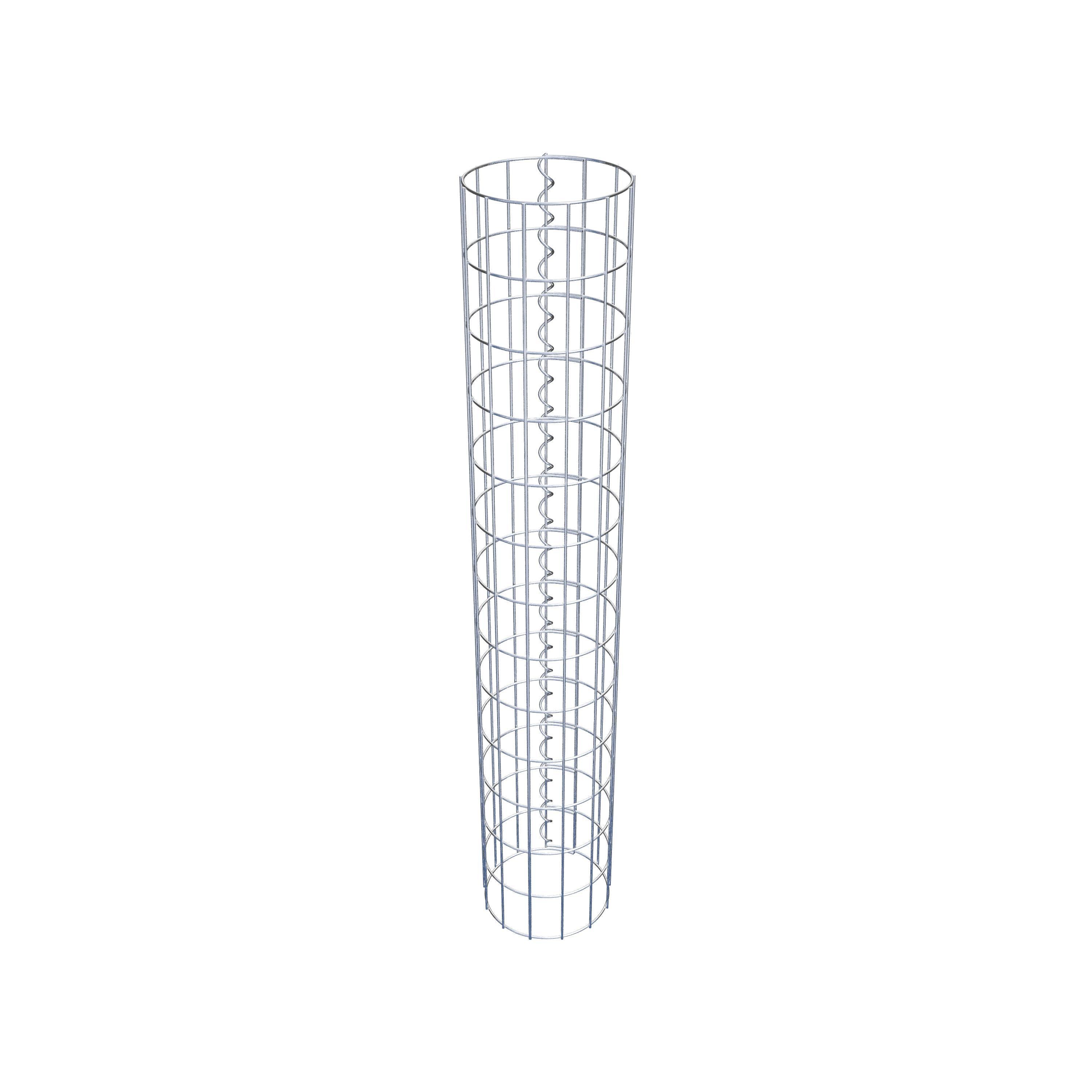 Colonne de gabion diamètre 22 cm, MW 5 x 10 cm rond