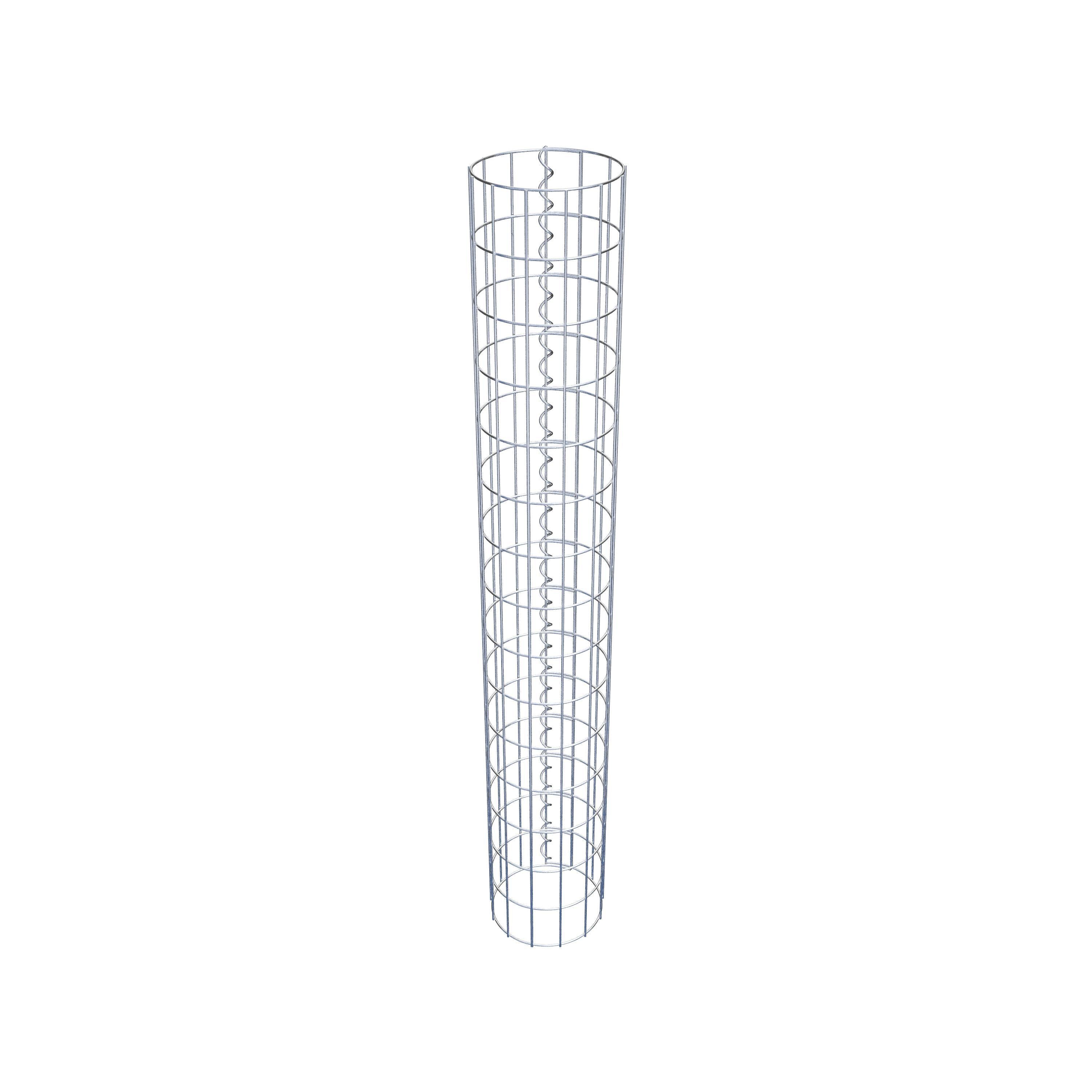 Colonne de gabion diamètre 22 cm, MW 5 x 10 cm rond