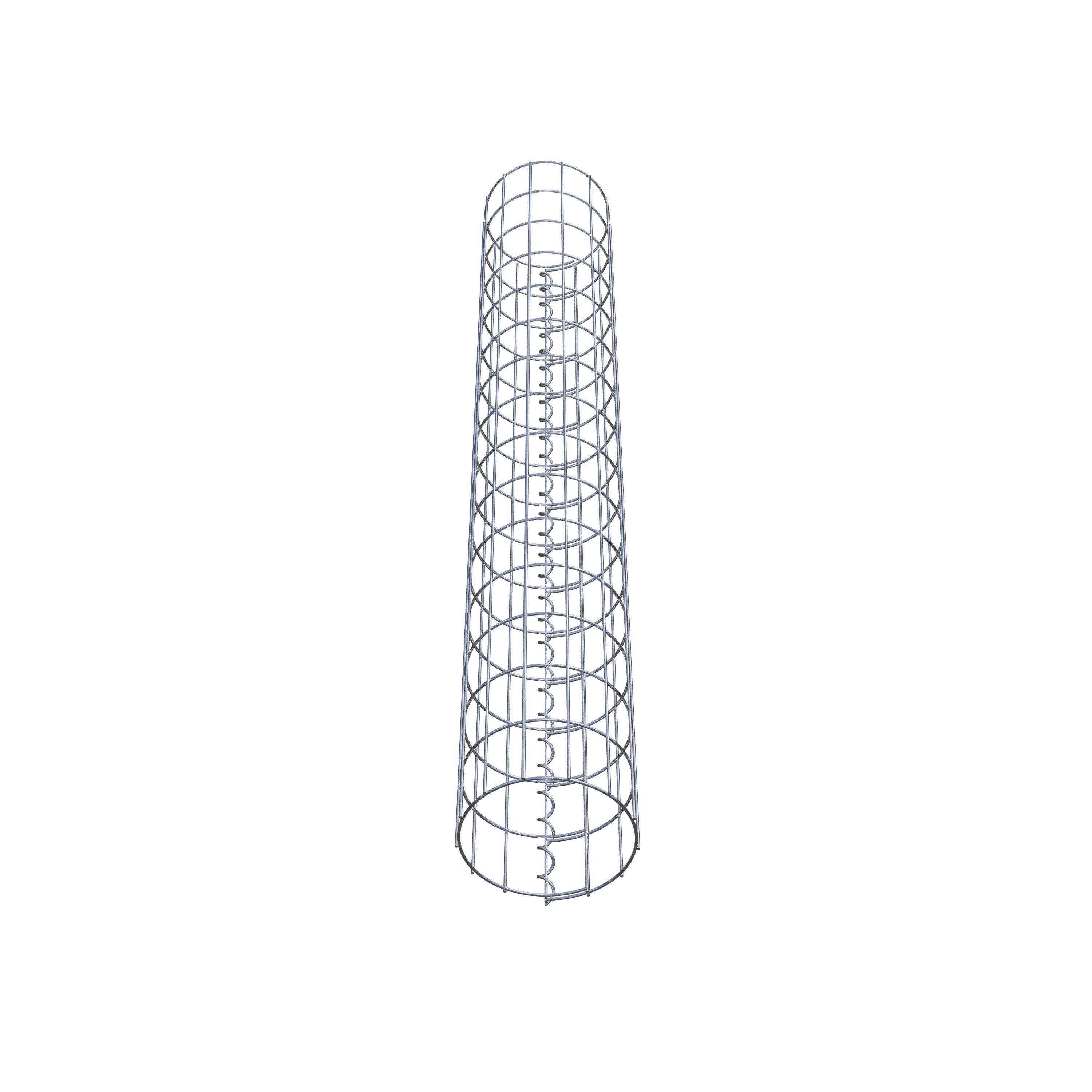 Colonne de gabion diamètre 22 cm, MW 5 x 10 cm rond