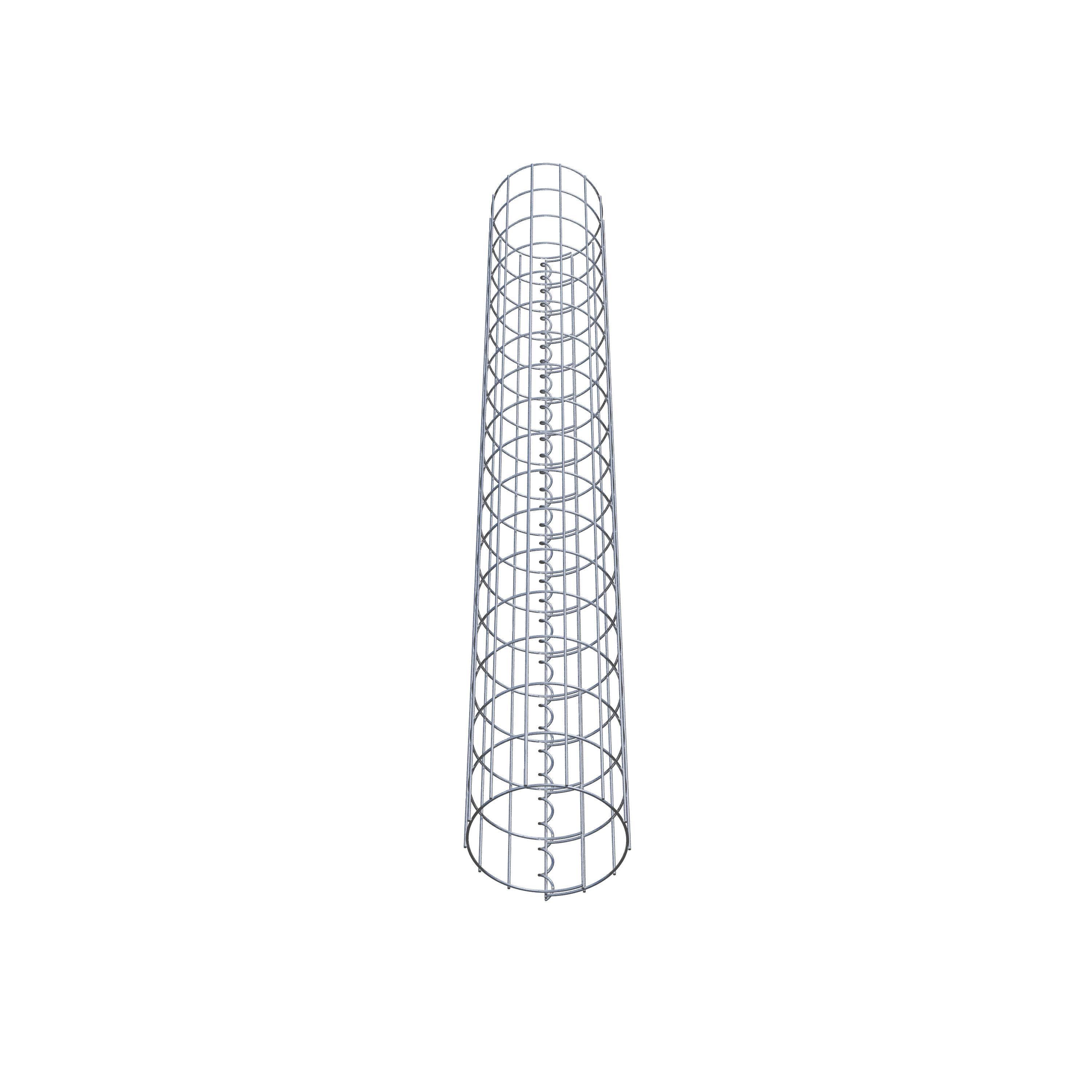 Gabion column diameter 22 cm, MW 5 x 10 cm round