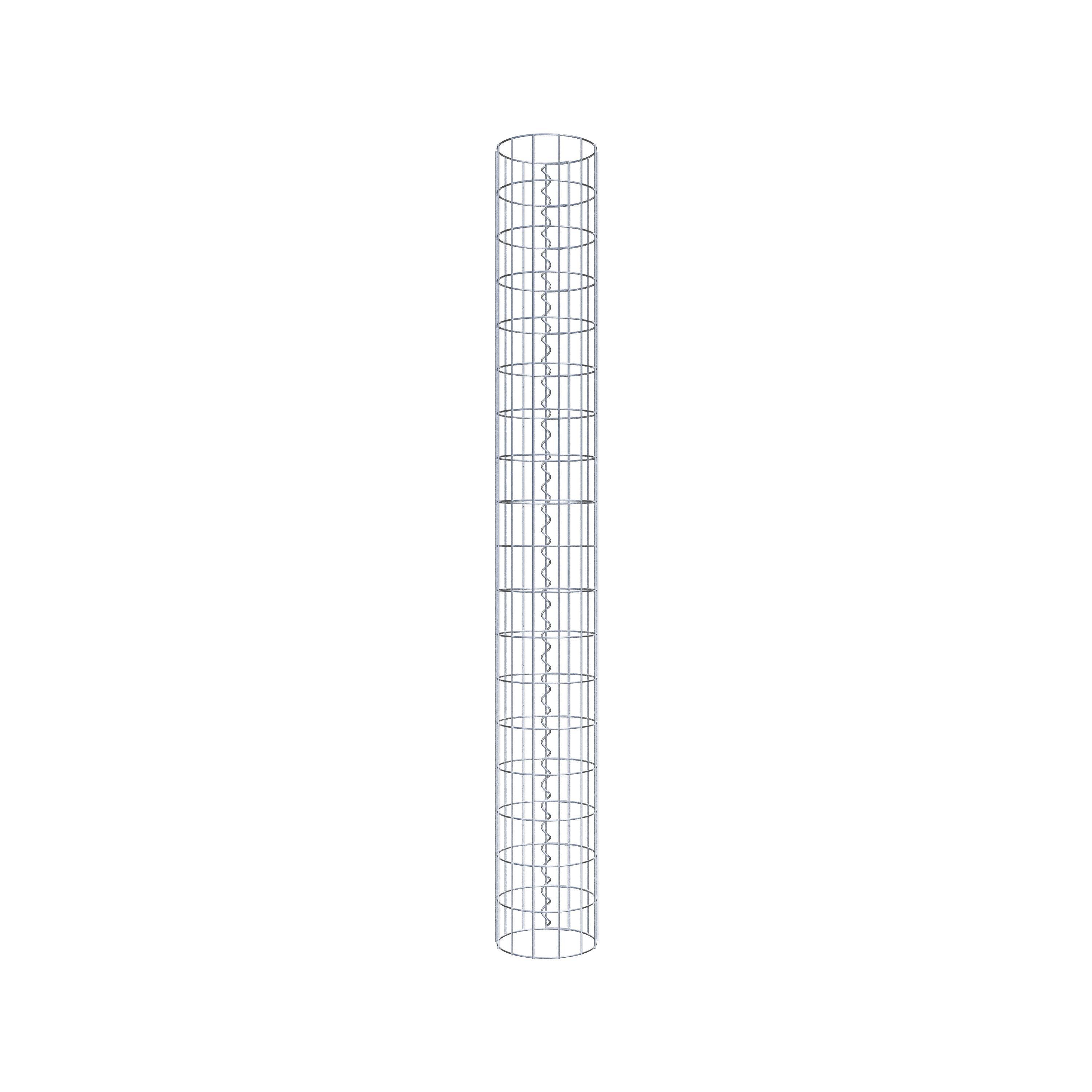 Colonne de gabion diamètre 22 cm, MW 5 x 10 cm rond