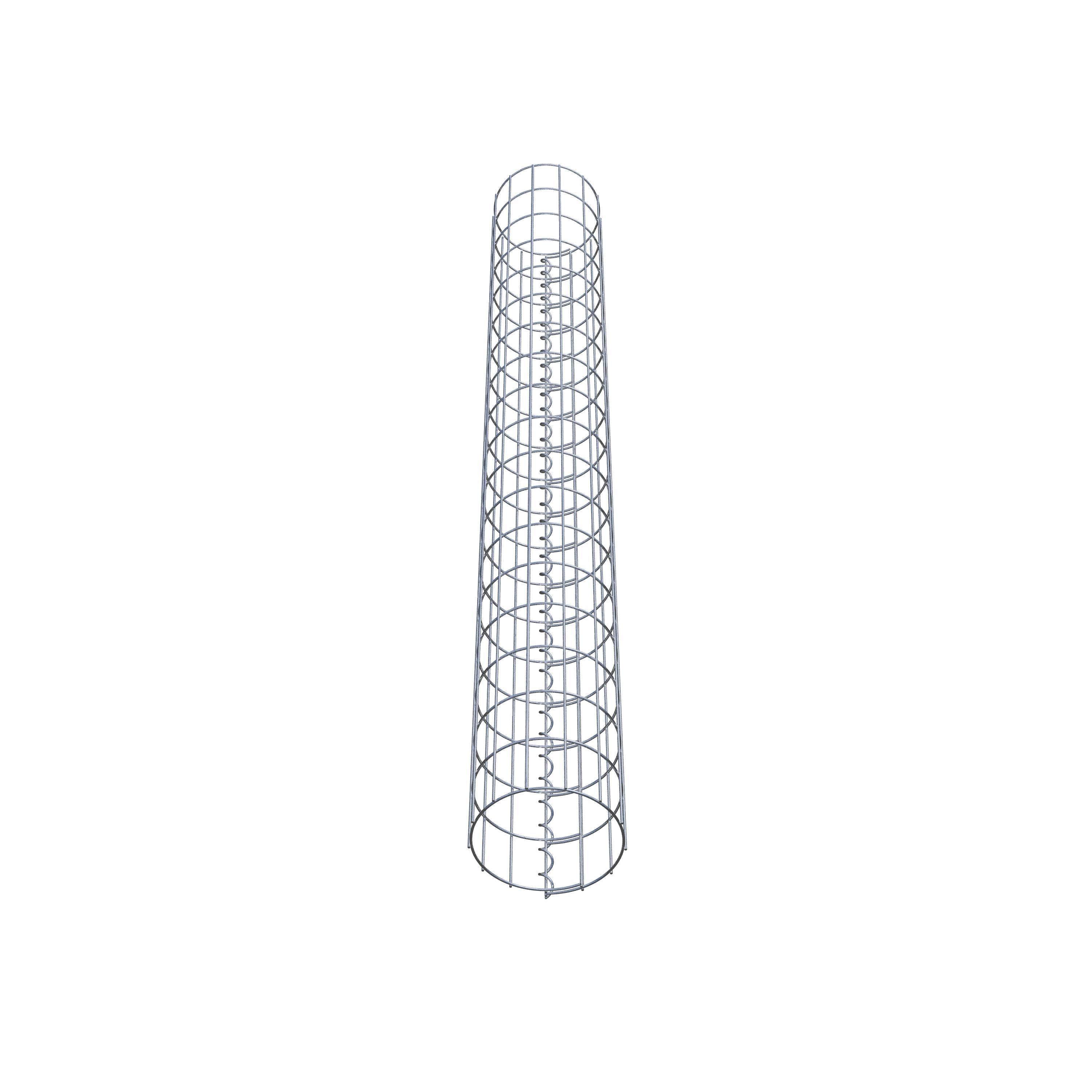 Gabion column diameter 22 cm, MW 5 x 10 cm round