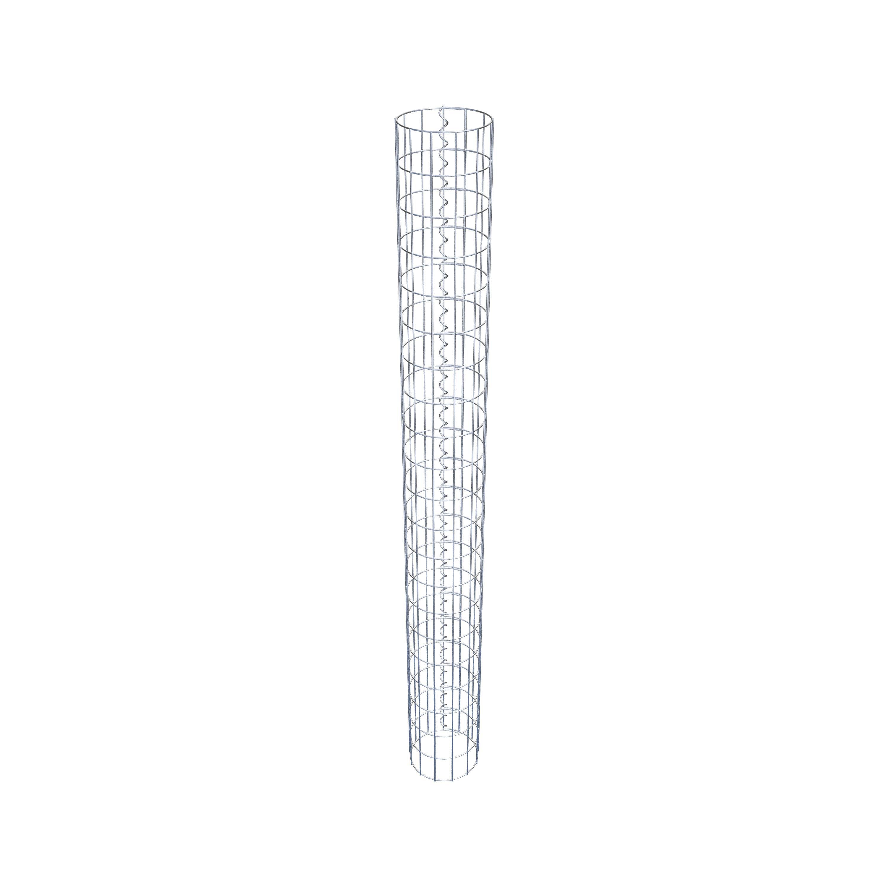 Colonne de gabion diamètre 22 cm, MW 5 x 10 cm rond