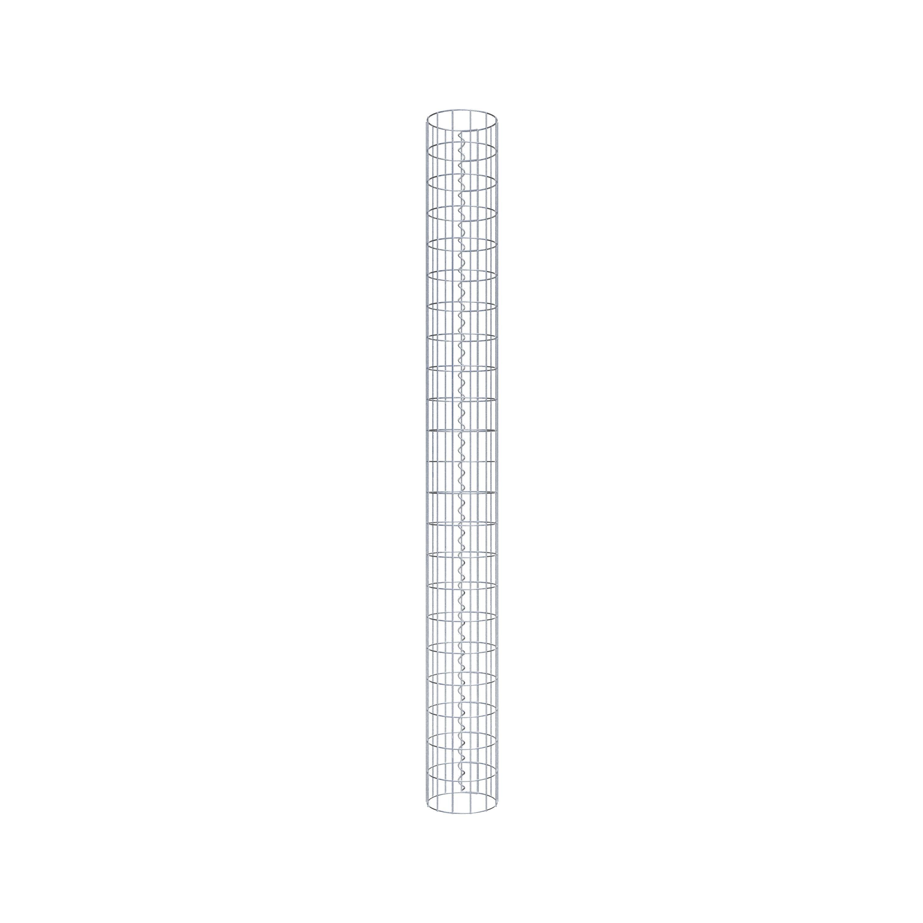 Colonne de gabion diamètre 22 cm, MW 5 x 10 cm rond