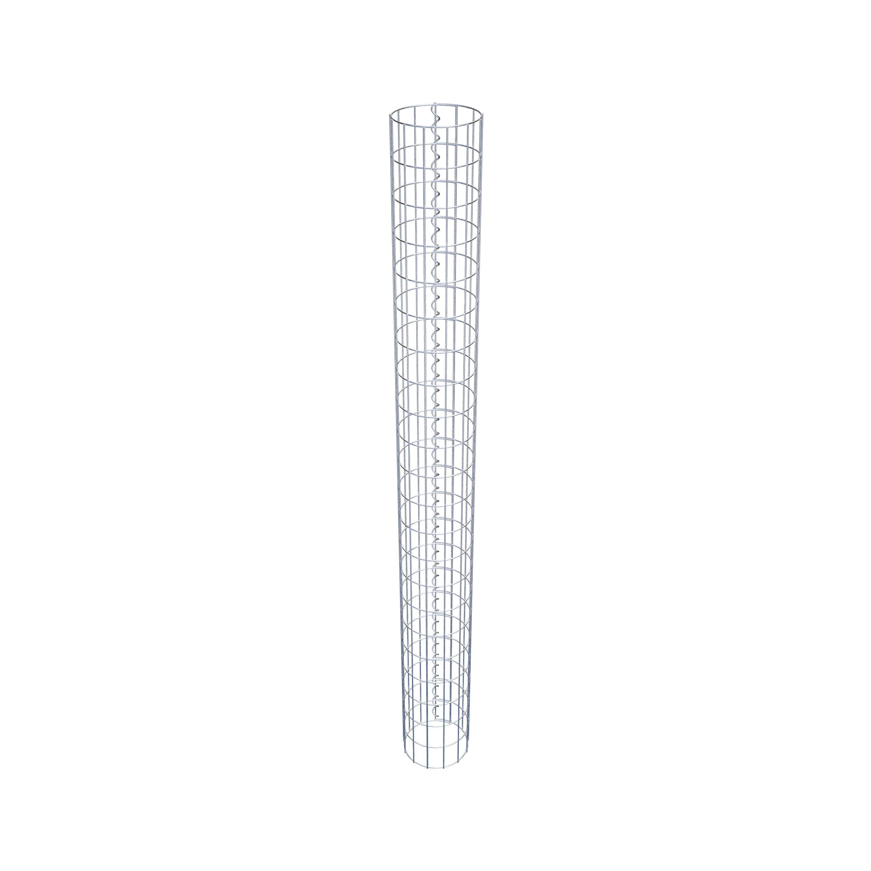 Colonne de gabion diamètre 22 cm, MW 5 x 10 cm rond