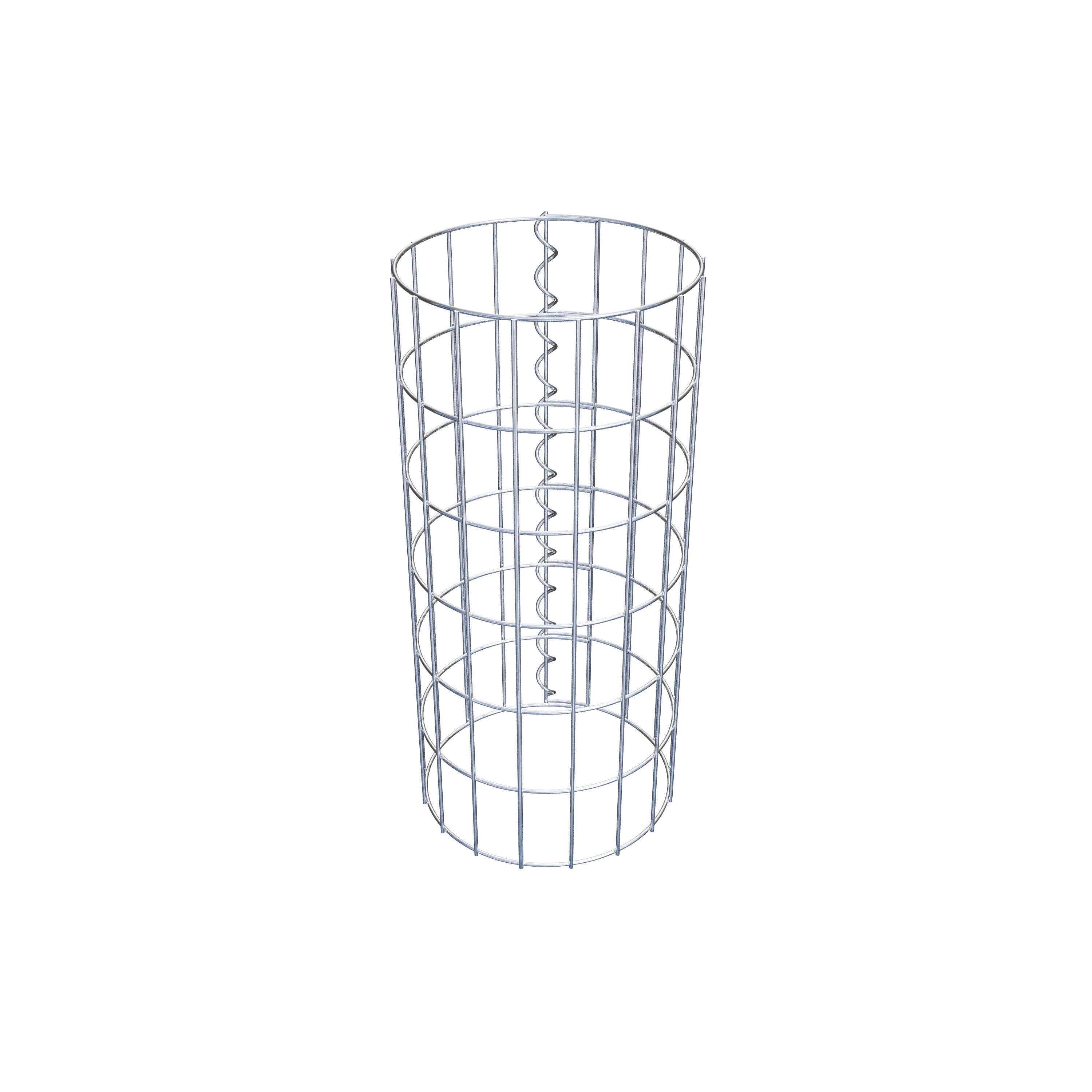 Gabionpelare diameter 27 cm, MW 5 x 10 cm rund