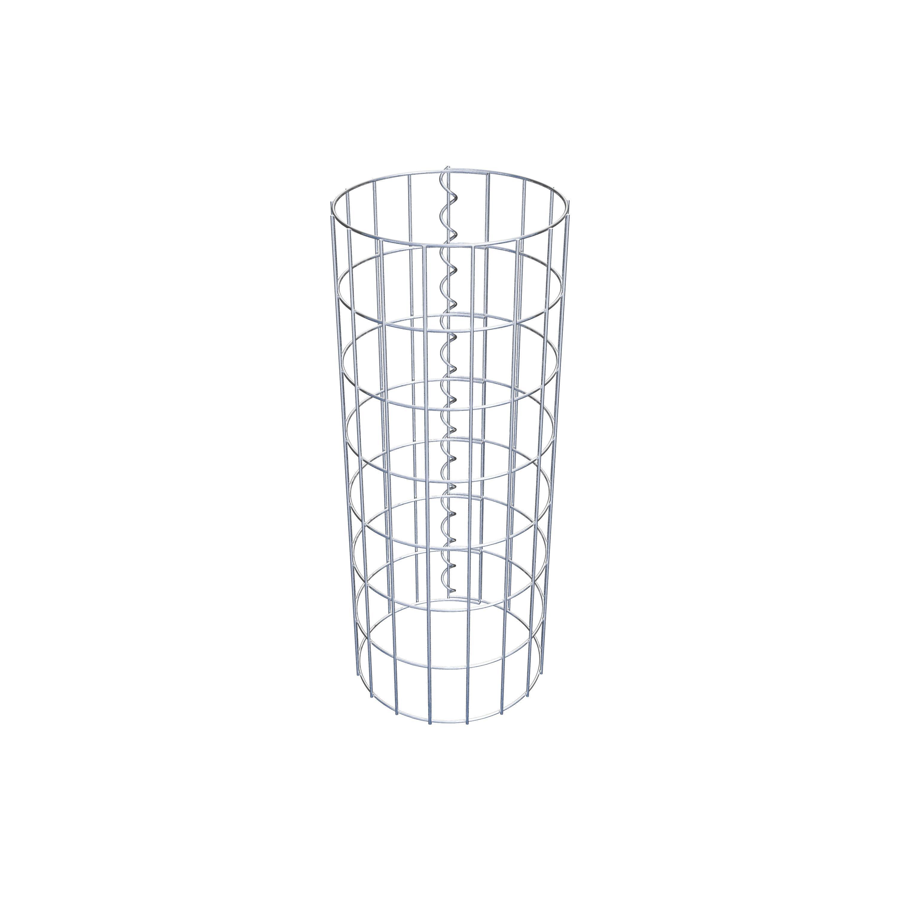 Gabionpelare diameter 27 cm, MW 5 x 10 cm rund