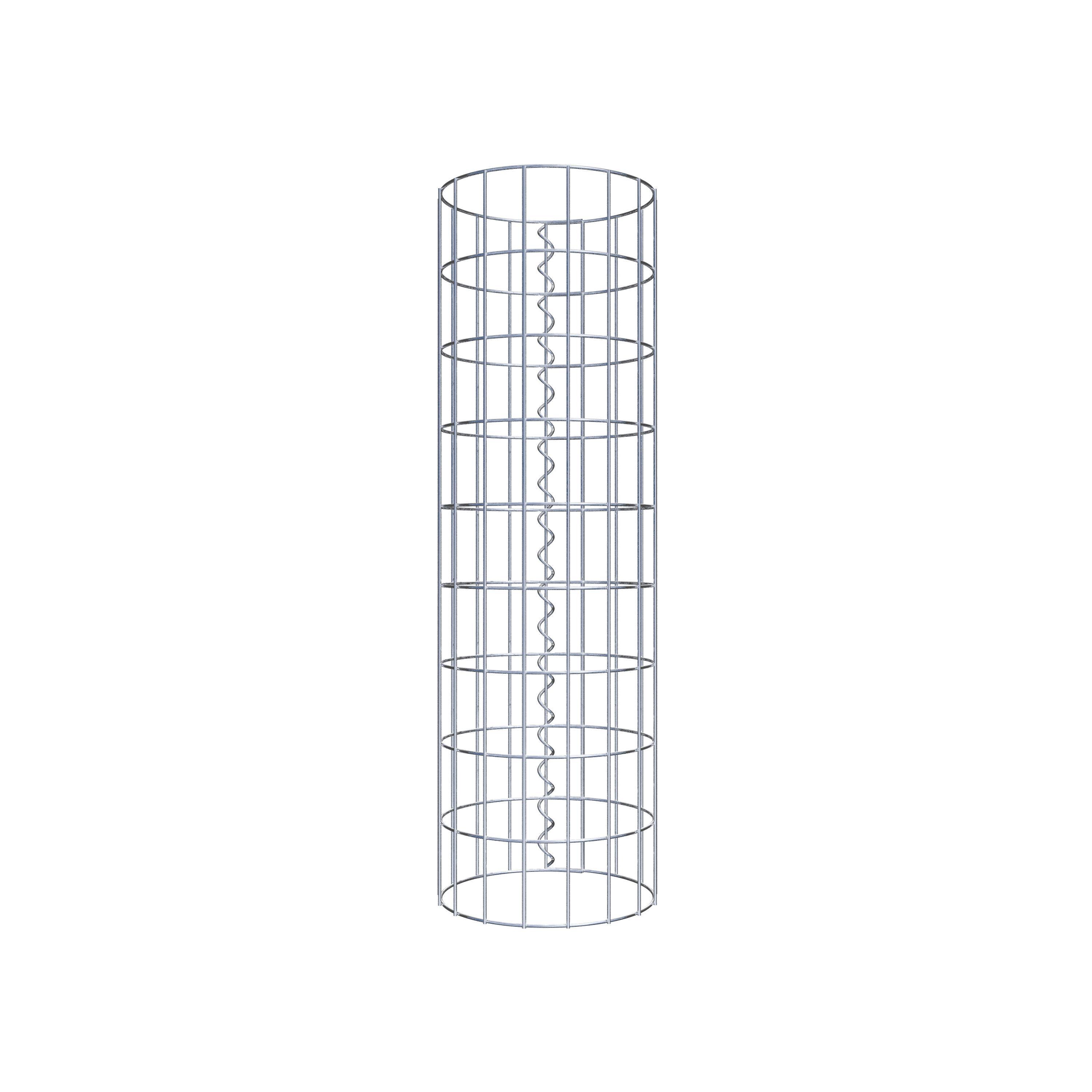 Schanskorf kolom diameter 27 cm, MW 5 x 10 cm rond