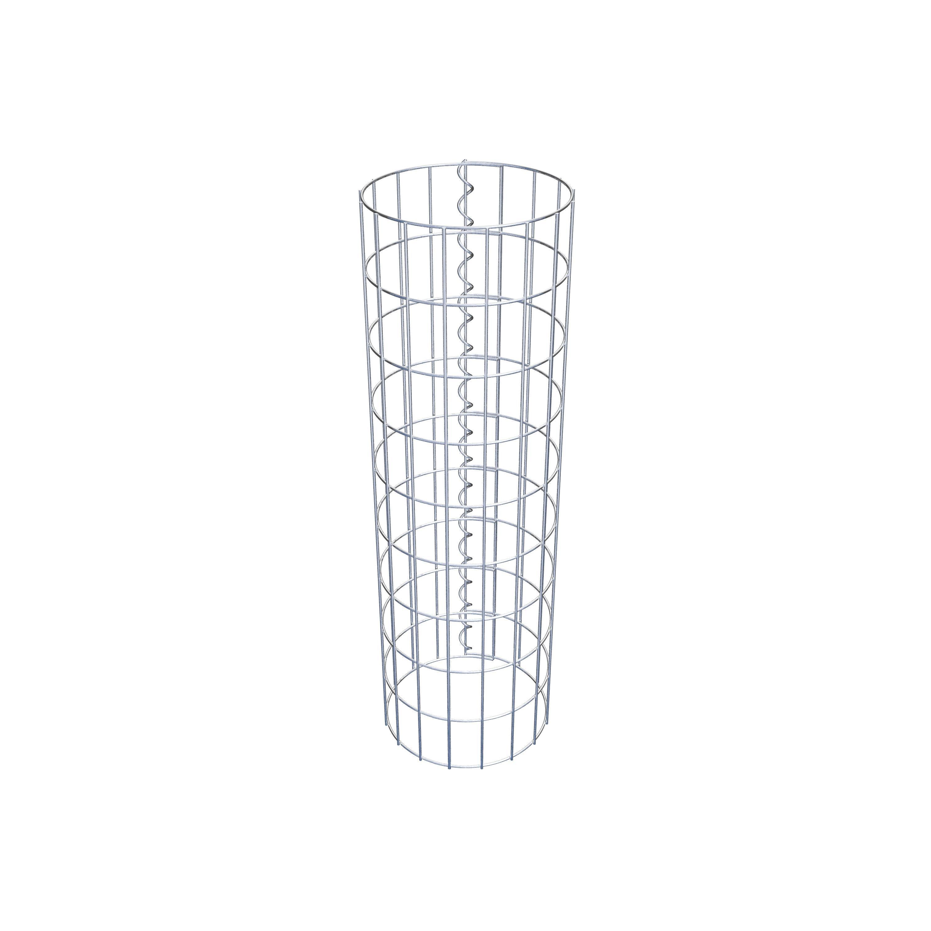 Gabionpelare diameter 27 cm, MW 5 x 10 cm rund