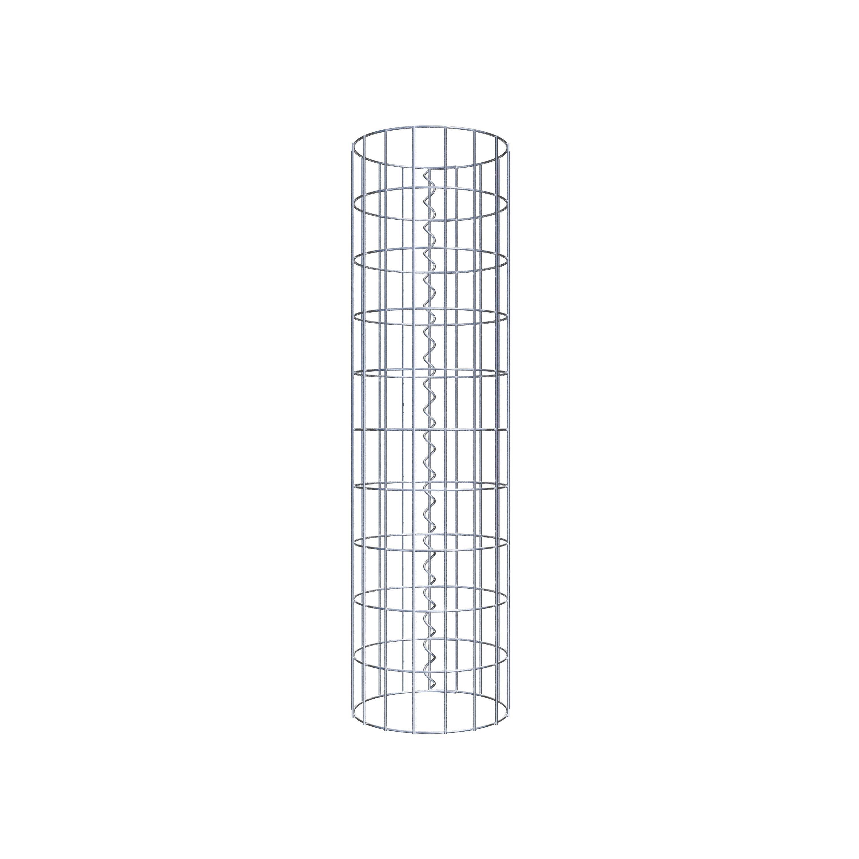 Gabionensäule Durchmesser 27 cm, MW 5 x 10 cm rund