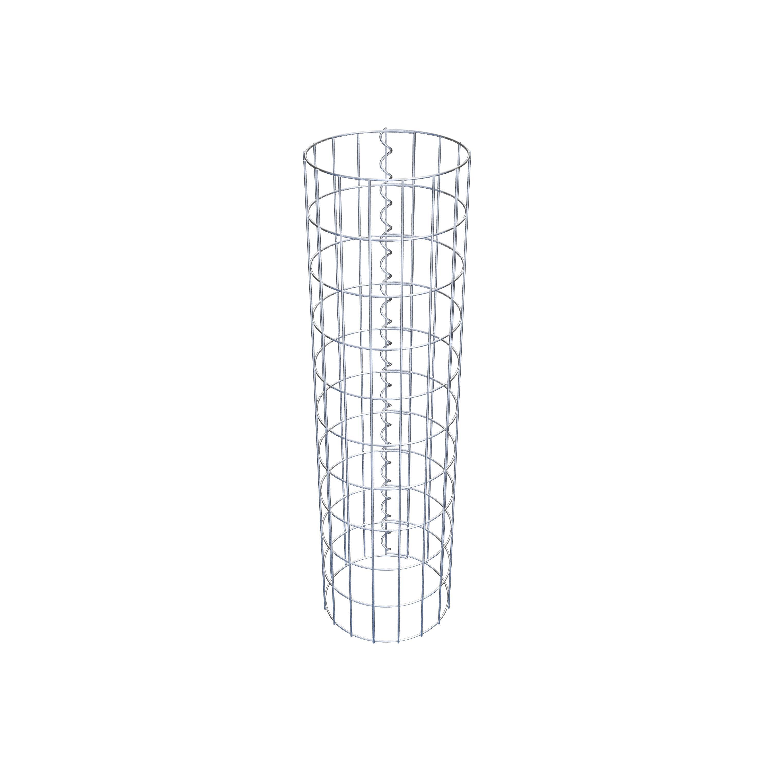 Schanskorf kolom diameter 27 cm, MW 5 x 10 cm rond