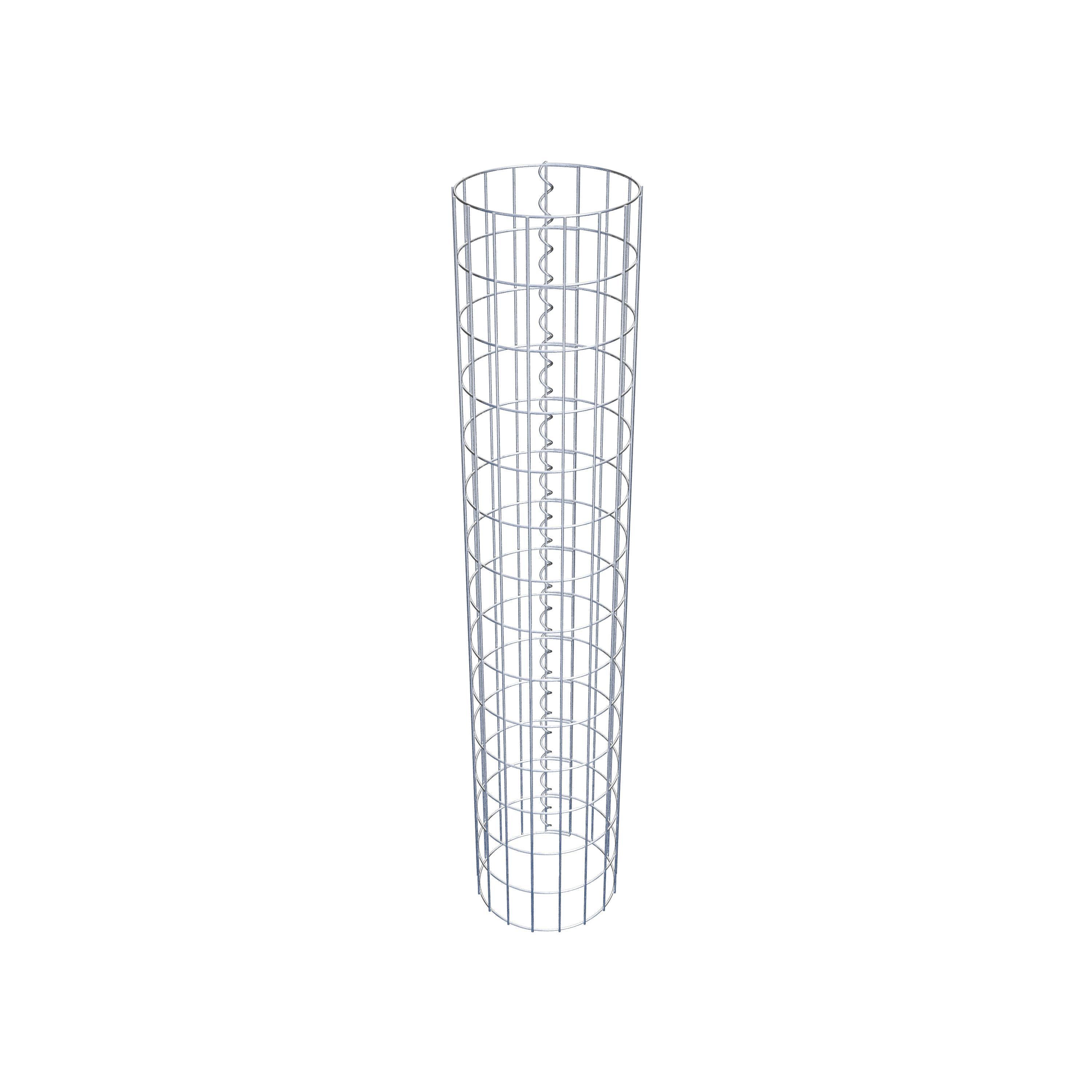 Gabionensäule Durchmesser 27 cm, MW 5 x 10 cm rund