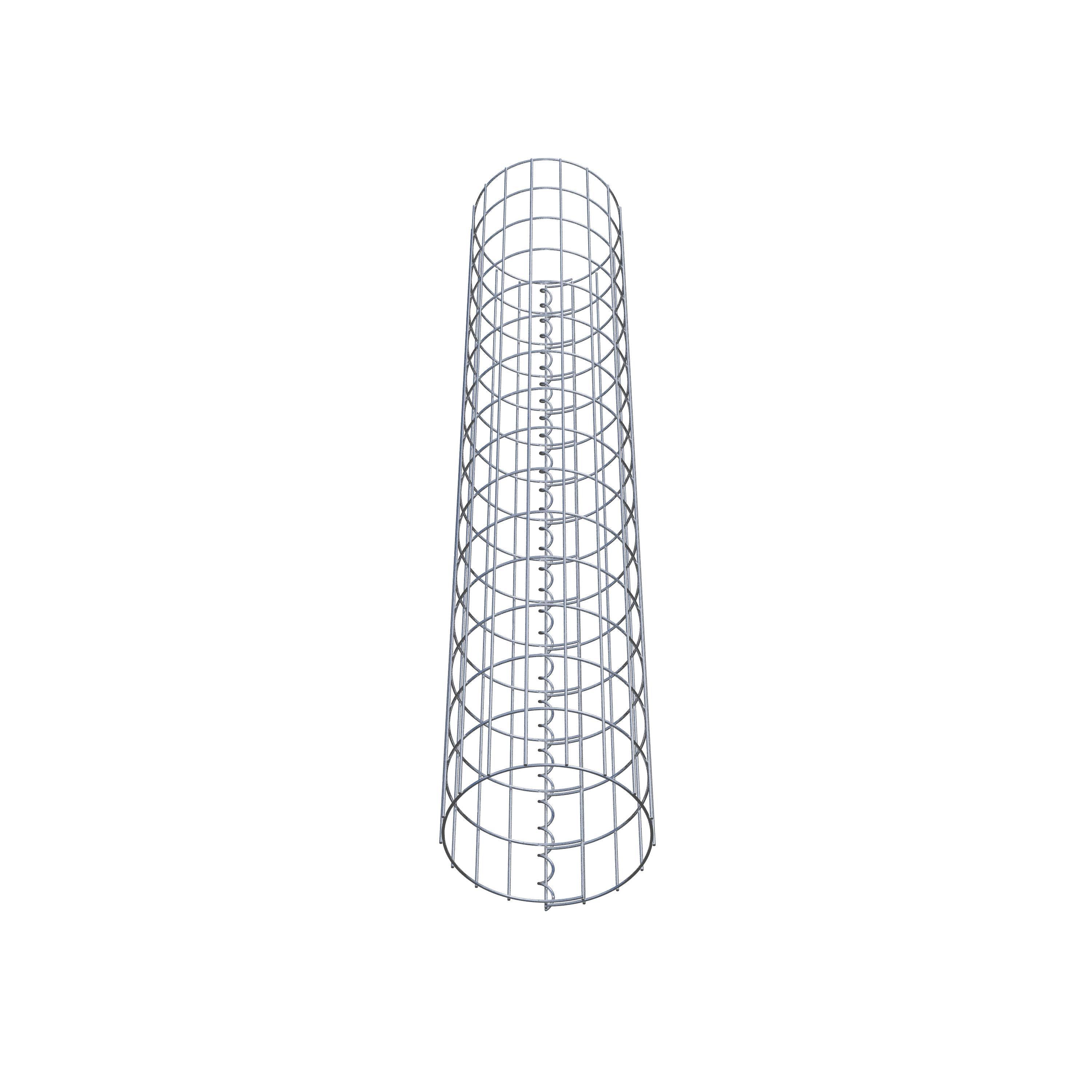 Colonne de gabion diamètre 27 cm, MW 5 x 10 cm rond