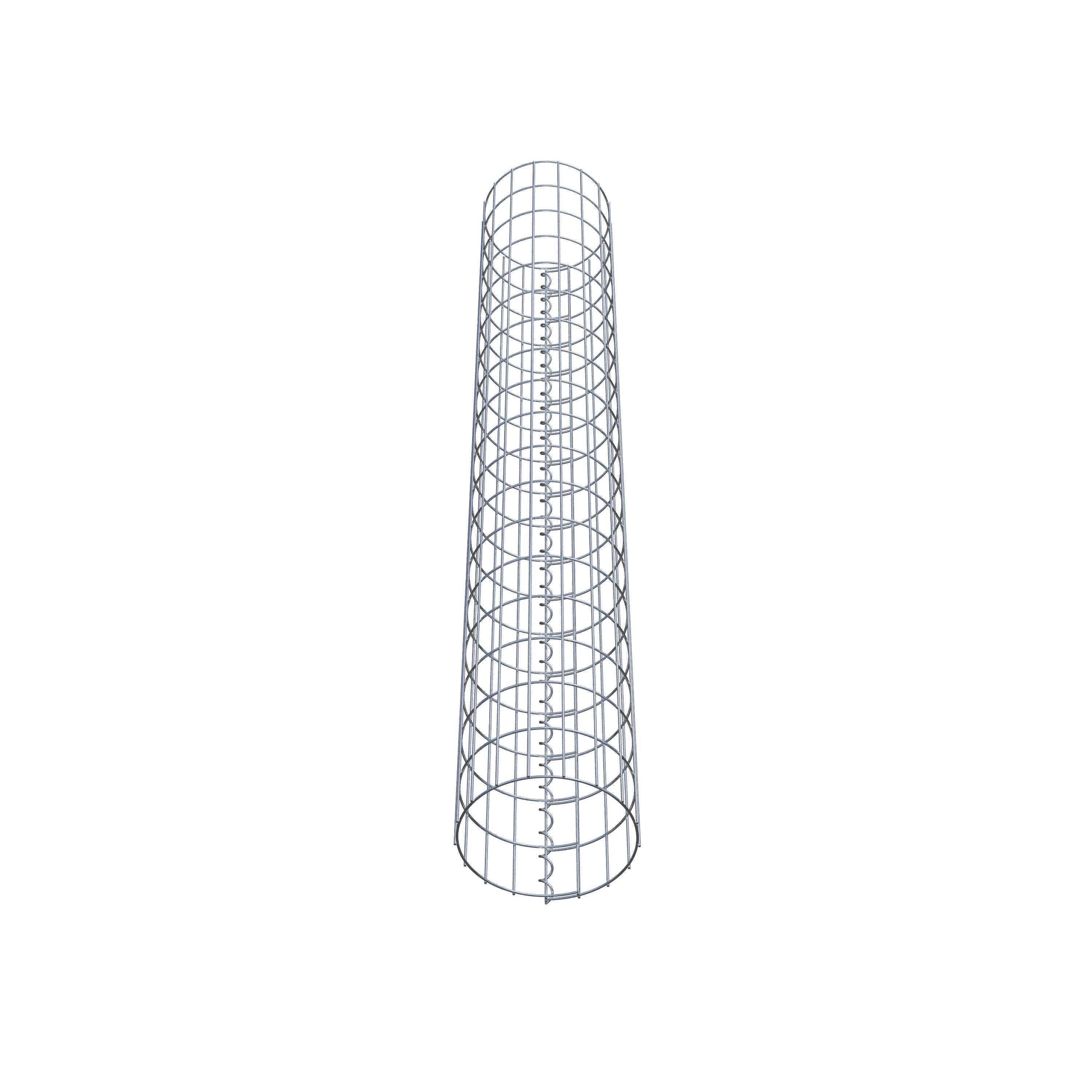 Gabionpelare diameter 27 cm, MW 5 x 10 cm rund