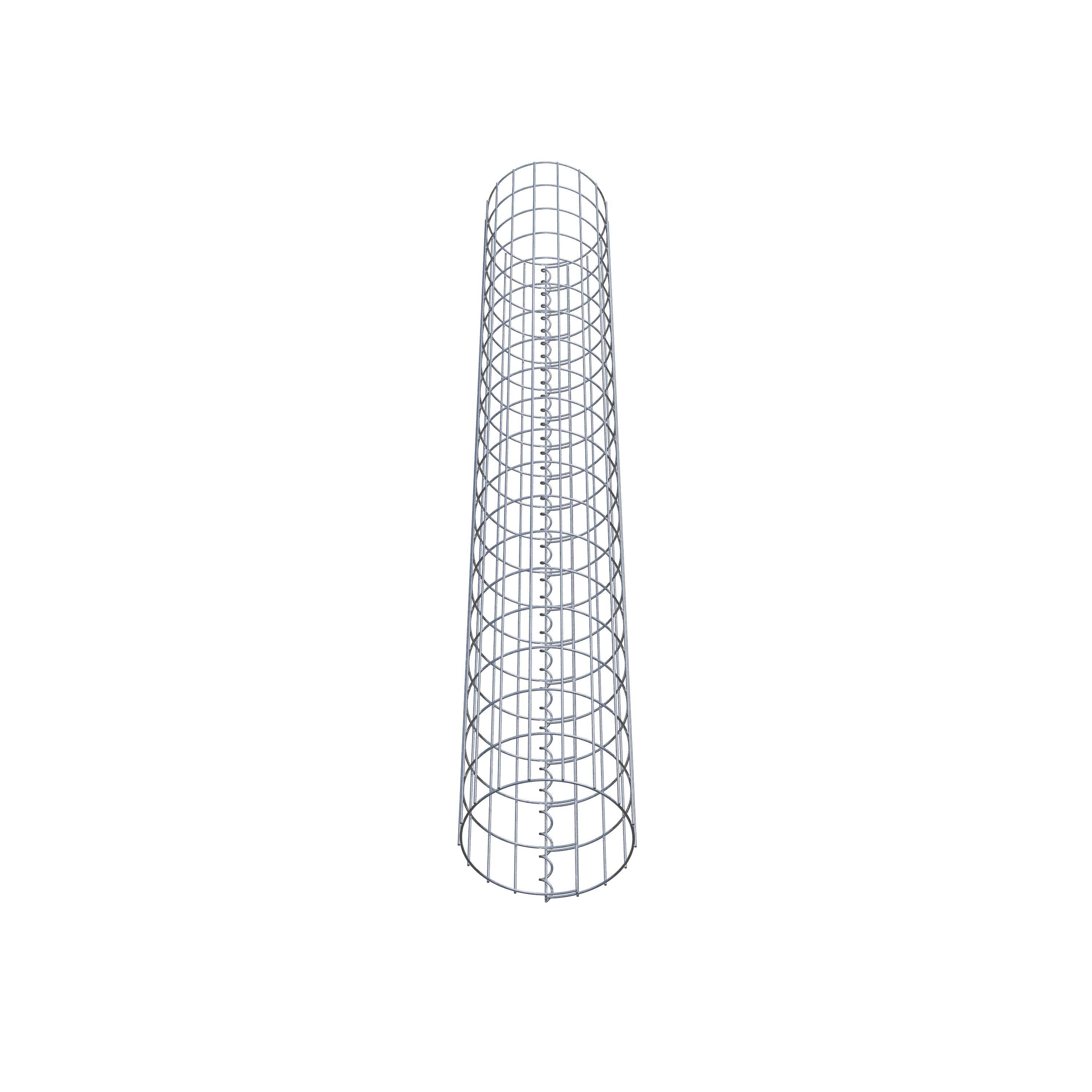 Gabionpelare diameter 27 cm, MW 5 x 10 cm rund