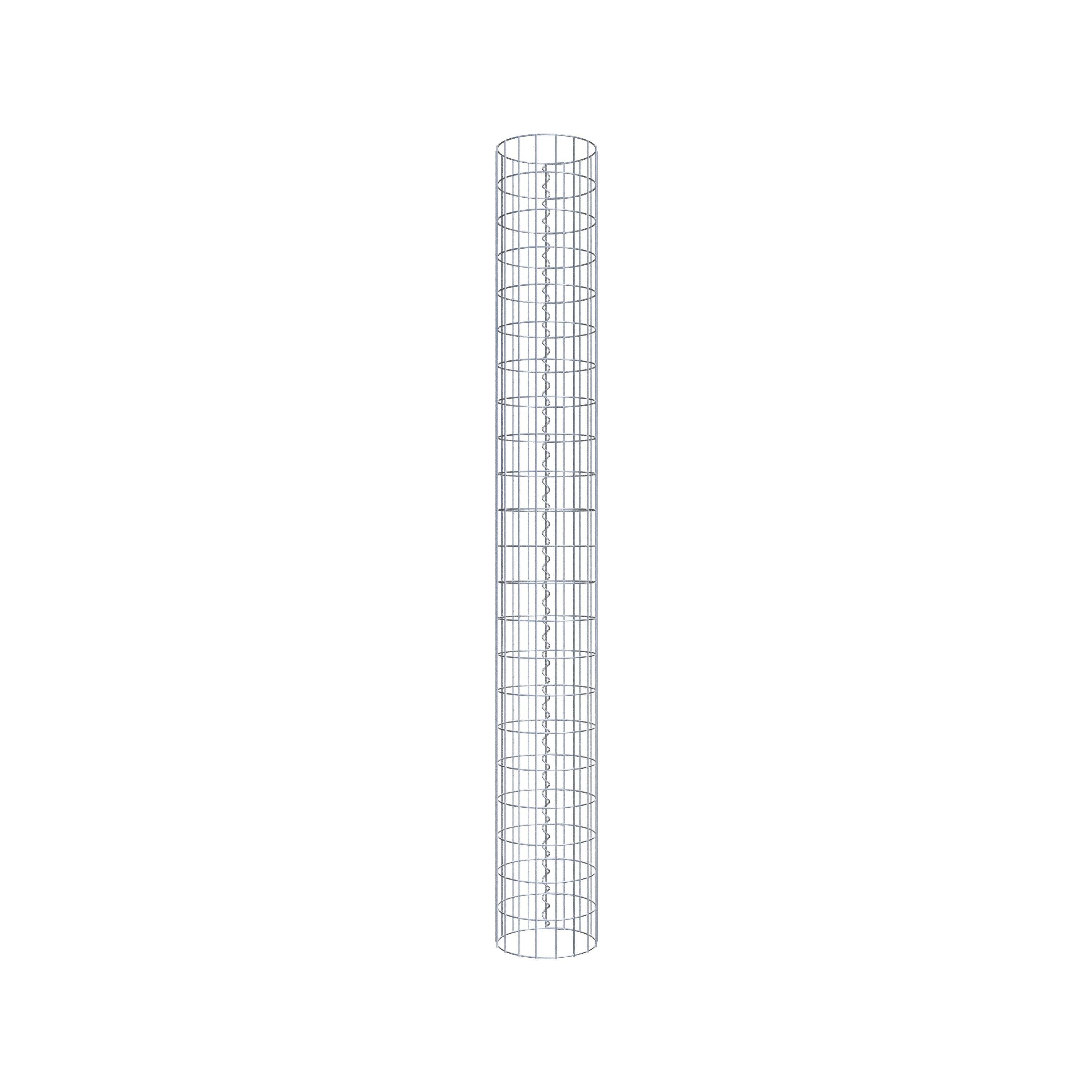 Colonne de gabion diamètre 27 cm, MW 5 x 10 cm rond