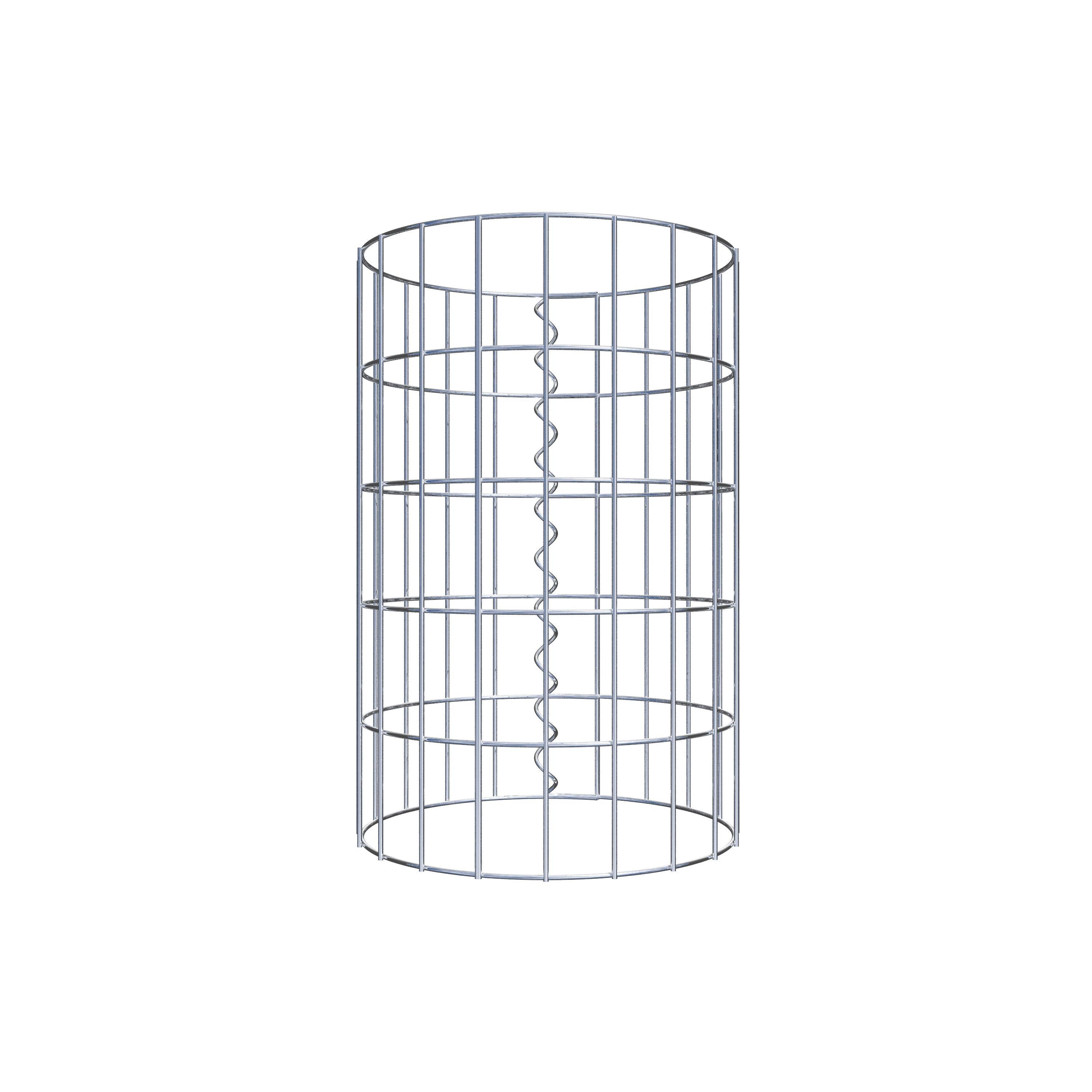 Gabionensäule Durchmesser 32 cm, MW 5 x 10 cm rund