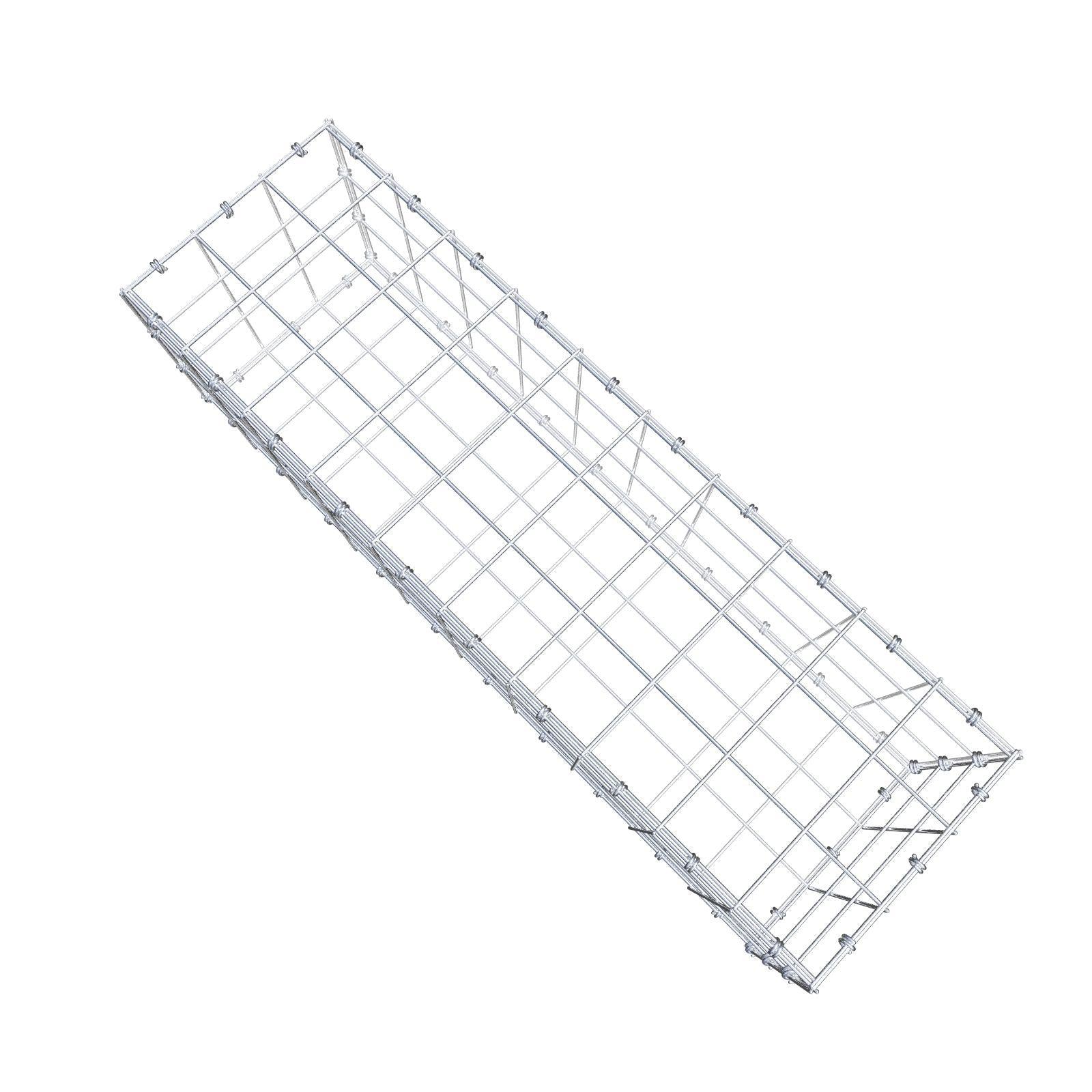 Gabion 100 cm x 30 cm x 30 cm (L x H x D), mesh size 10 x 10 cm, spiral ring