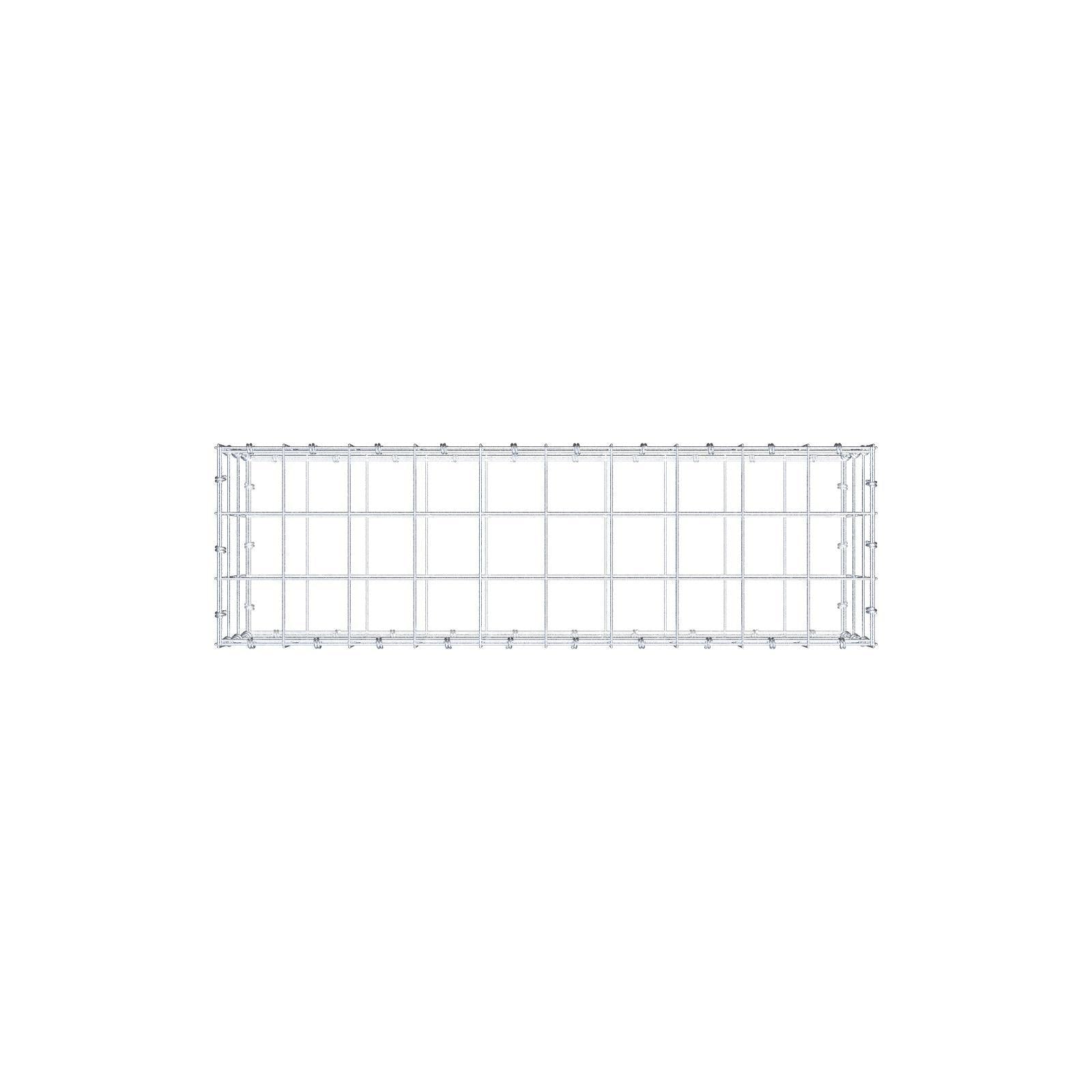 Gabion 100 cm x 30 cm x 30 cm (L x H x D), mesh size 10 x 10 cm, spiral ring