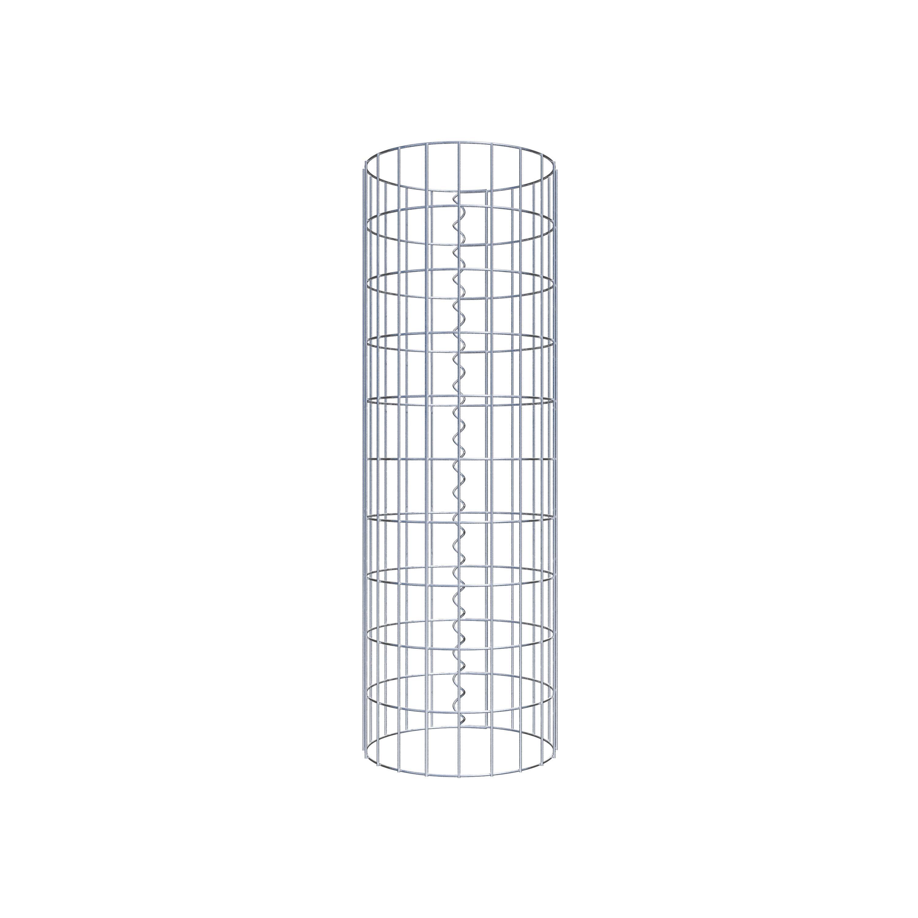 Gabionpelare diameter 32 cm, MW 5 x 10 cm rund