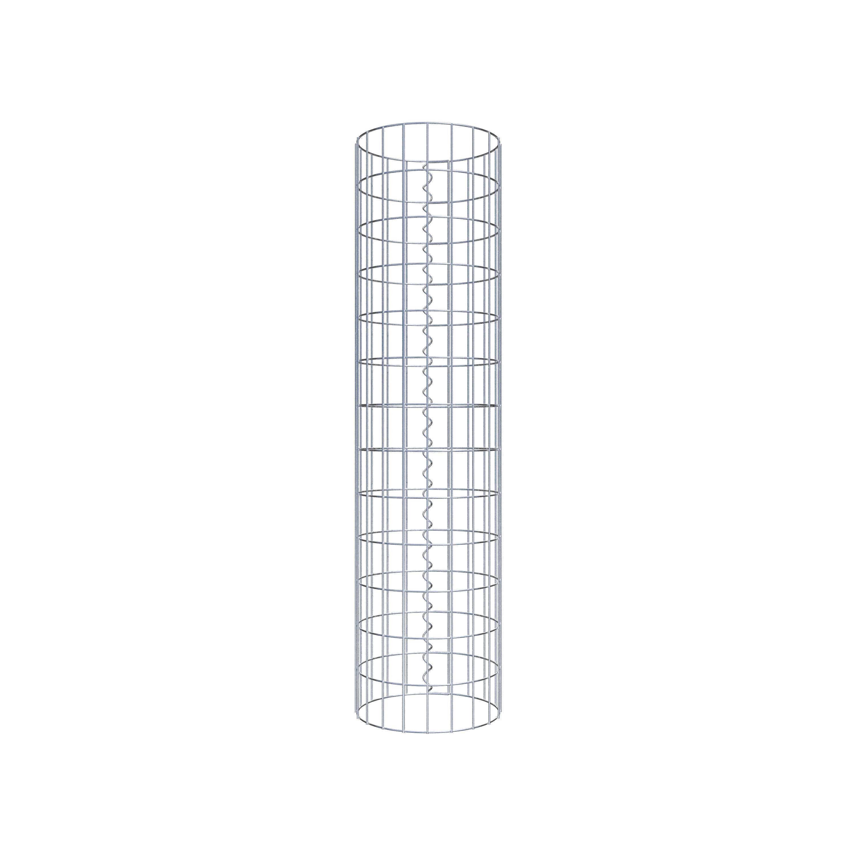 Colonne de gabion diamètre 32 cm, MW 5 x 10 cm rond