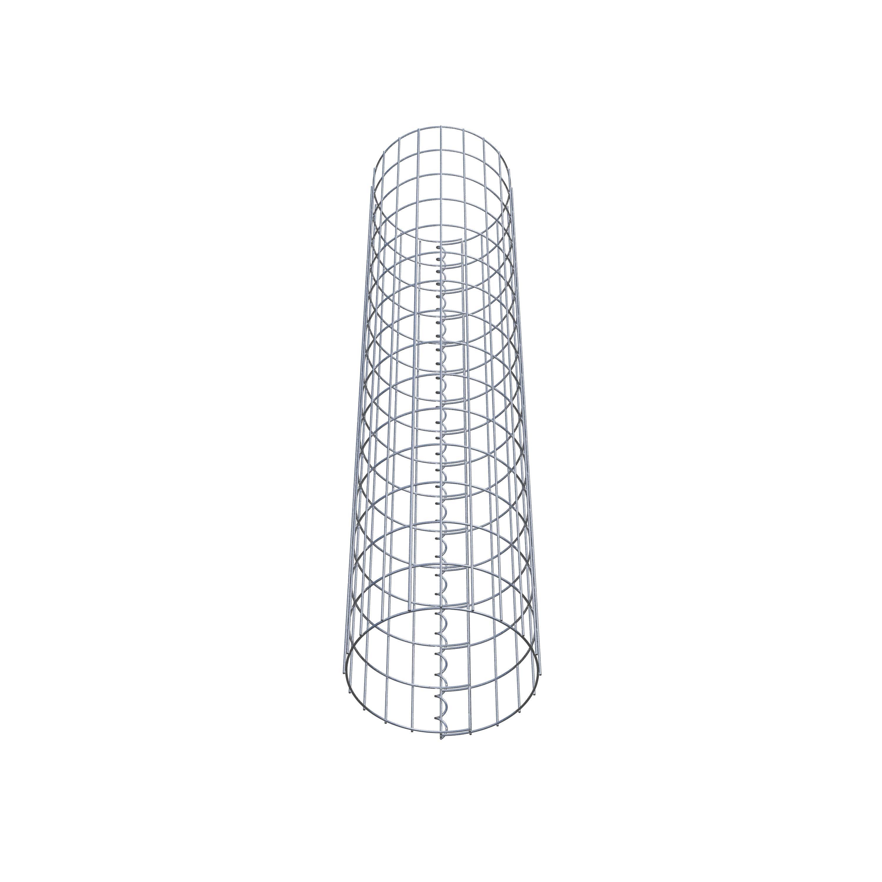 Gabionpelare diameter 32 cm, MW 5 x 10 cm rund