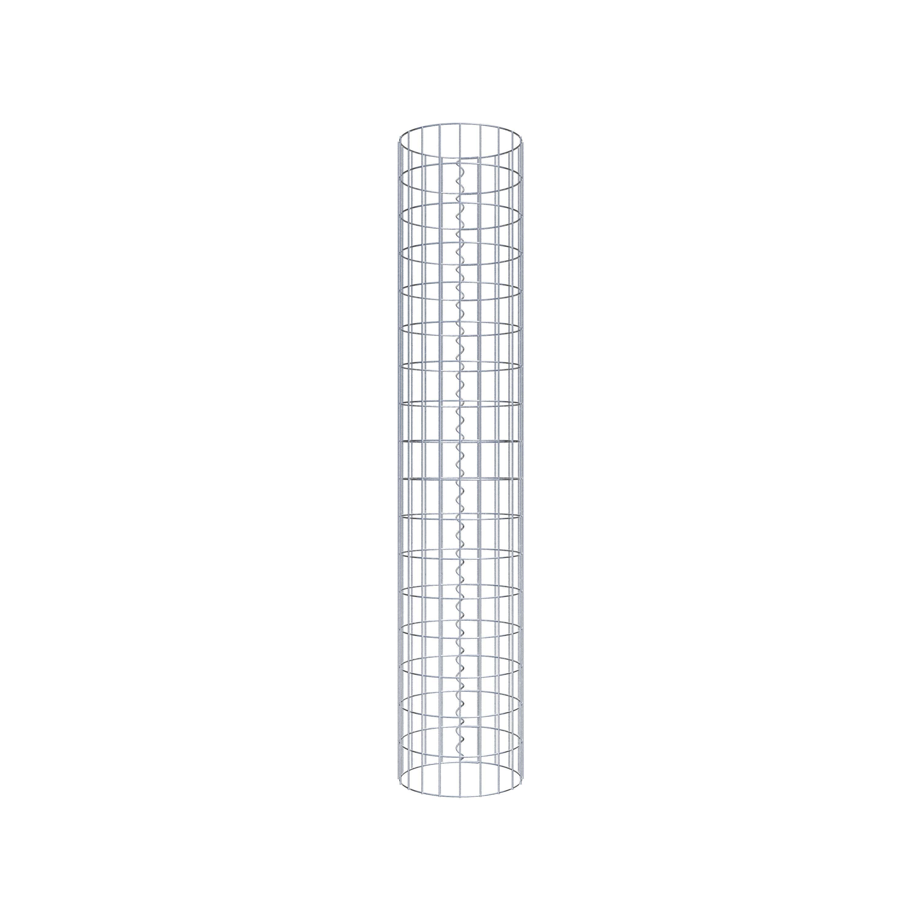 Colonne de gabion diamètre 32 cm, MW 5 x 10 cm rond